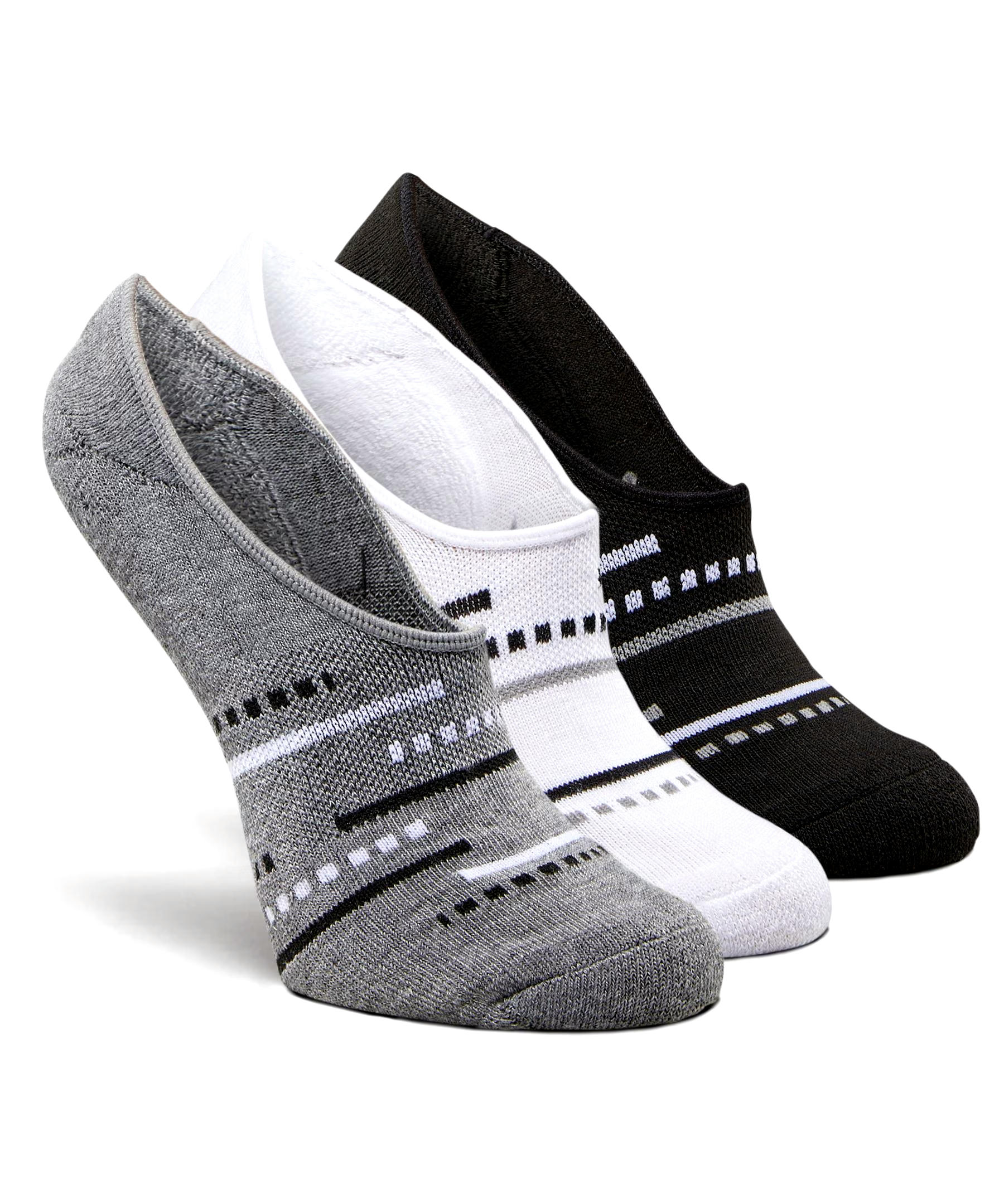 Shambhala Women's 3 Pack Freshtech No Show Sport Socks