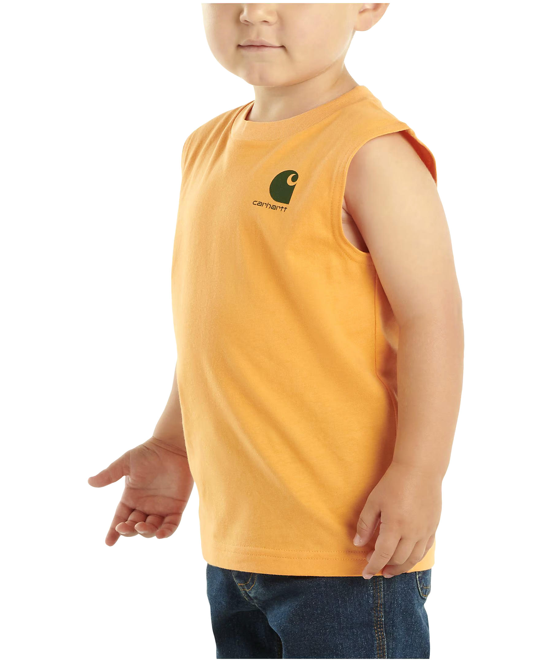 Carhartt Youth Unisex Sleevless Crew Neck T Shirt