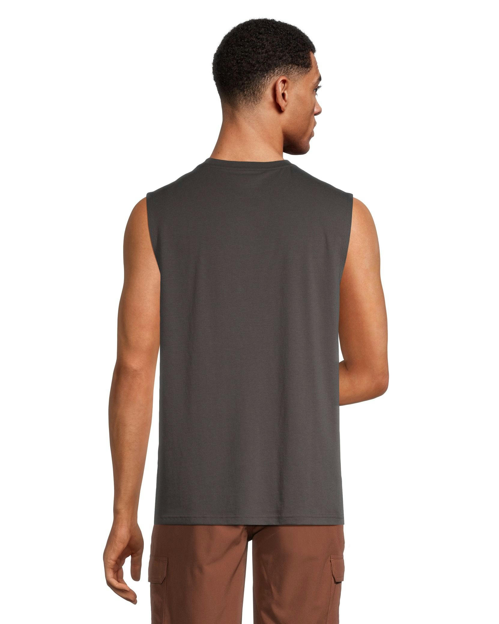 FarWest Men's Basic Solid Muscle Top