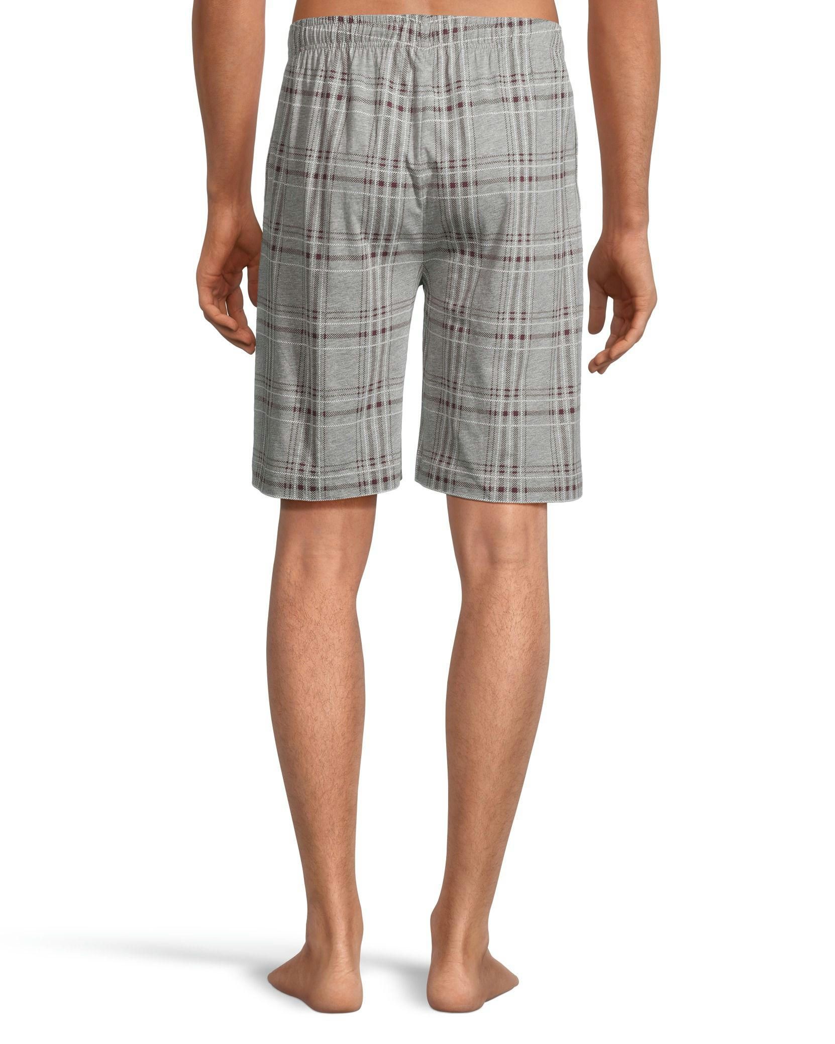 Denver Hayes Men's Jersey Plaid Lounge Shorts