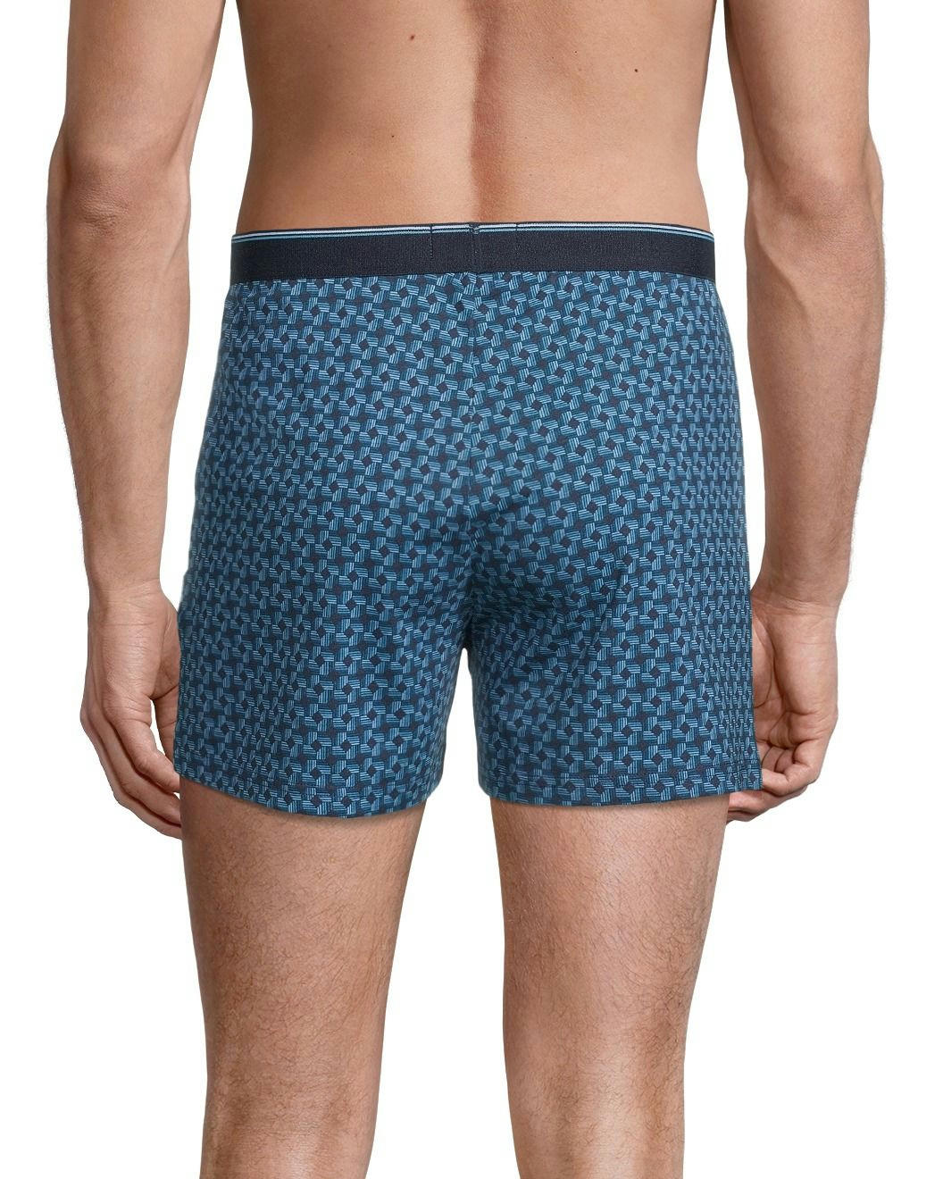 Denver Hayes Men's 2 Pack Yarn Dye Loose Fit Boxer Briefs