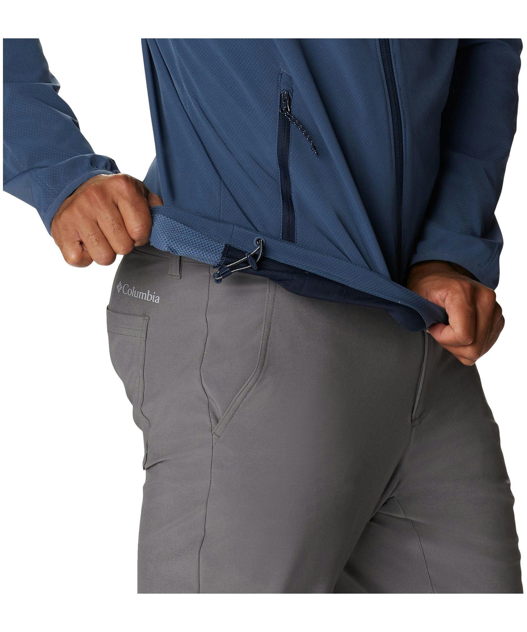 Columbia Men's Tall Heights Water and Wind Resistant Softshell Jacket