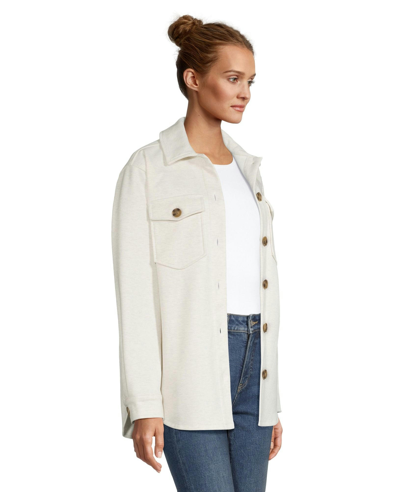 Denver Hayes Women's Knit Spring Shacket