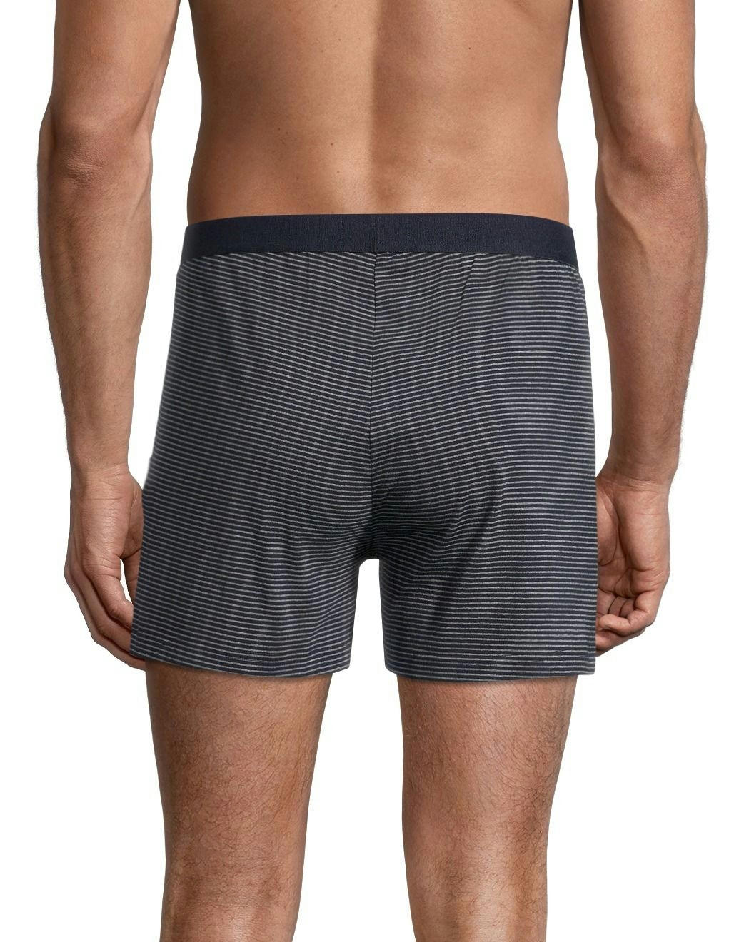 Denver Hayes Men's 2 Pack Yarn Dye Loose Fit Boxer Briefs