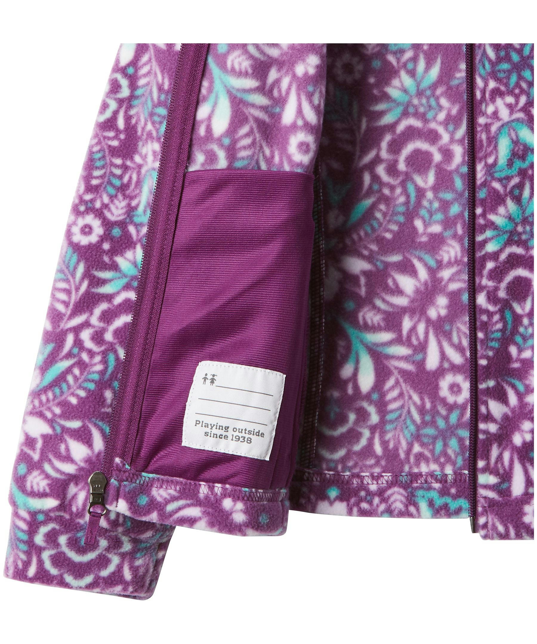 Columbia kids' Unisex Benton Springs II Spring and Winter Fleece Jacket