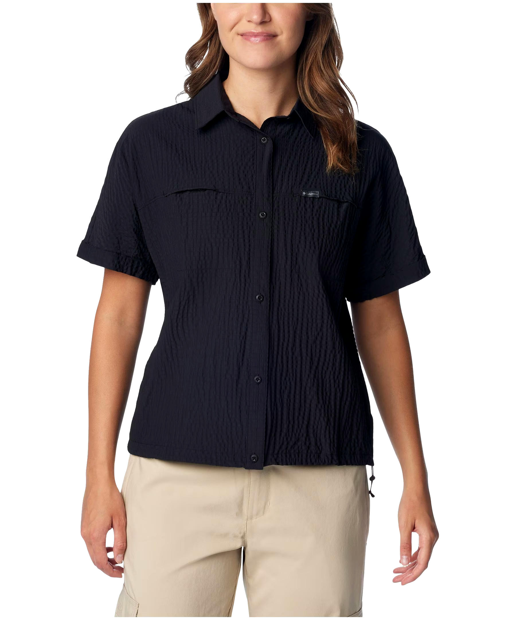 Columbia Women's Boundless Trek Omni-Shade™ Short Sleeve Button Down Shirt