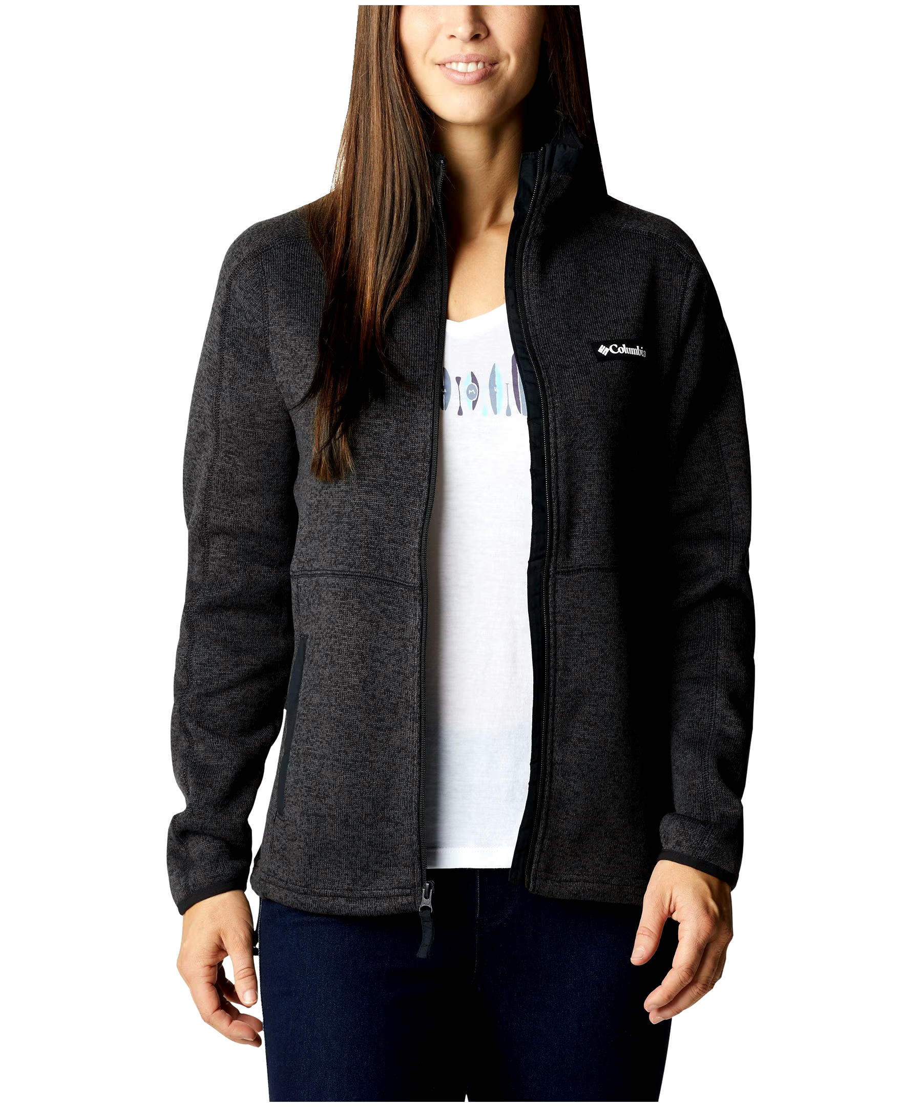 Columbia Women's Sweater Weather Full Zip Sweater