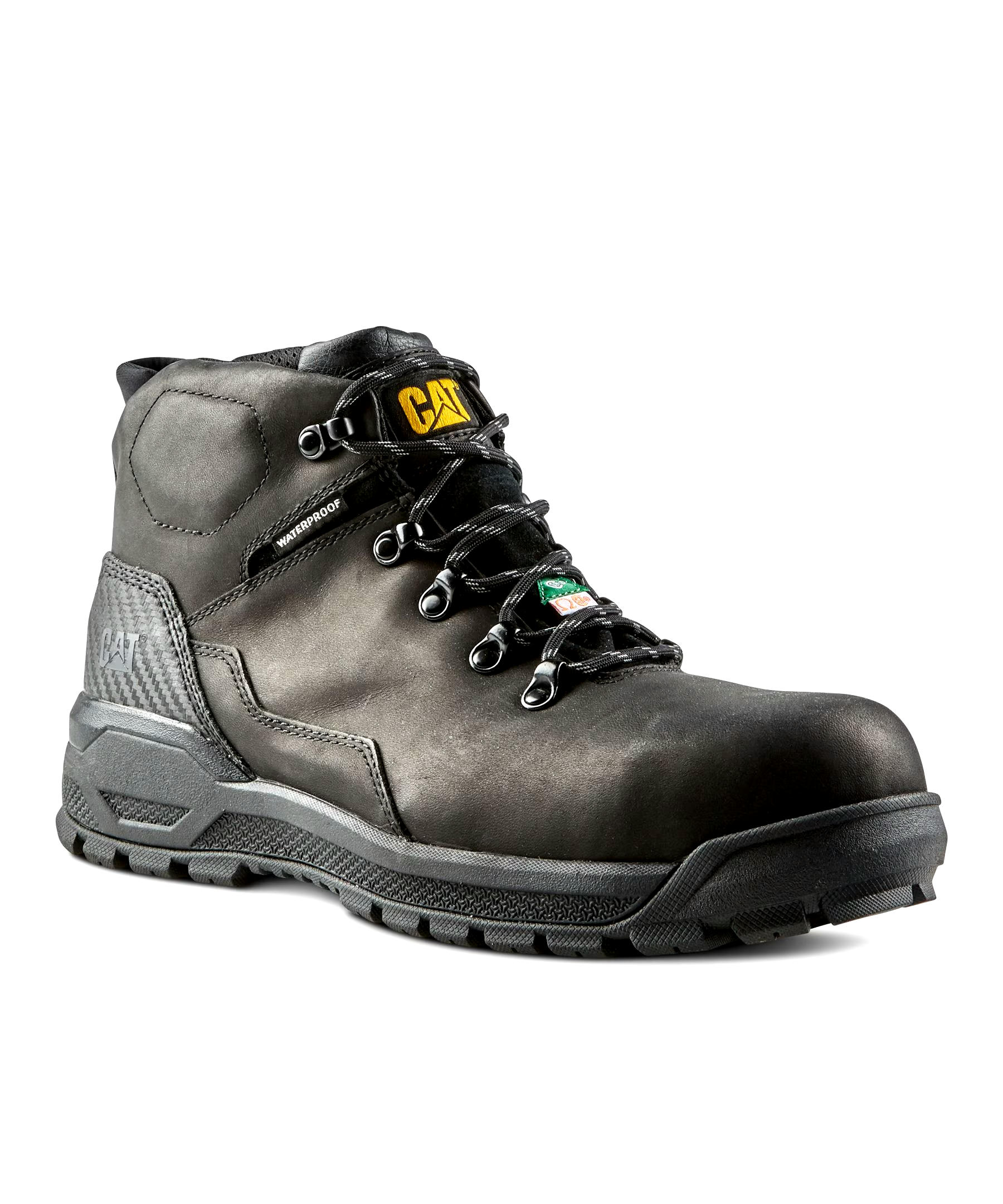 Caterpillar - CAT Men's Composite Toe Composite Plate Kinetic ICE + Waterproof Mid-Cut Hiking Boots