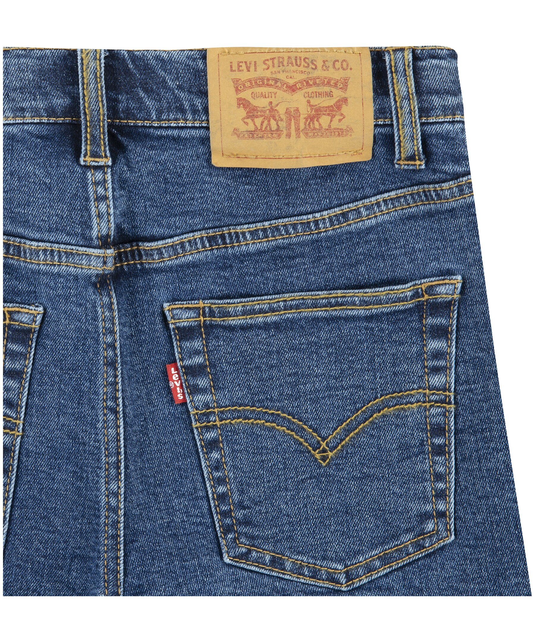 Youth Unisex 501 Mid Rise Denim Jean Shorts