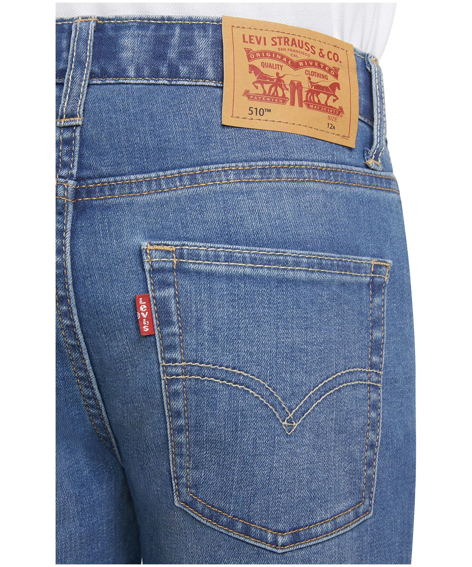 Levi's Boys' 7-16 Years 510 Everyday Performance Stretch Skinny Leg Jeans