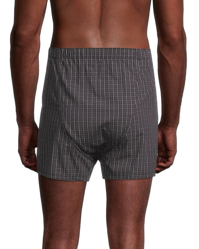 Denver Hayes Men's 3 Pack Classic Woven Boxer Underwear