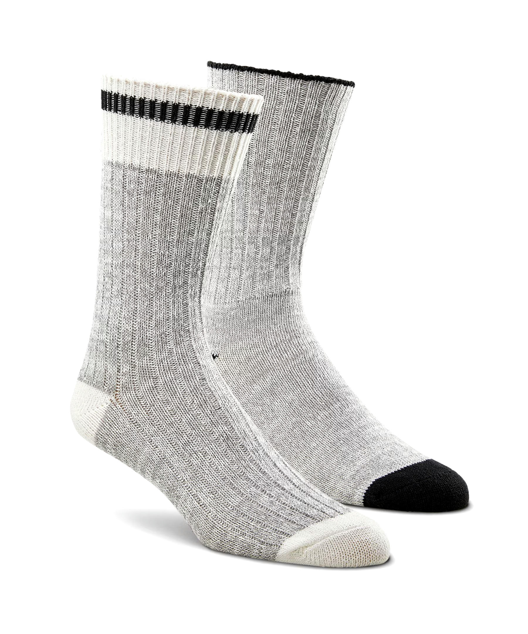 WindRiver Women's 2-Pack Quad Comfort Outdoor Casual Crew Socks