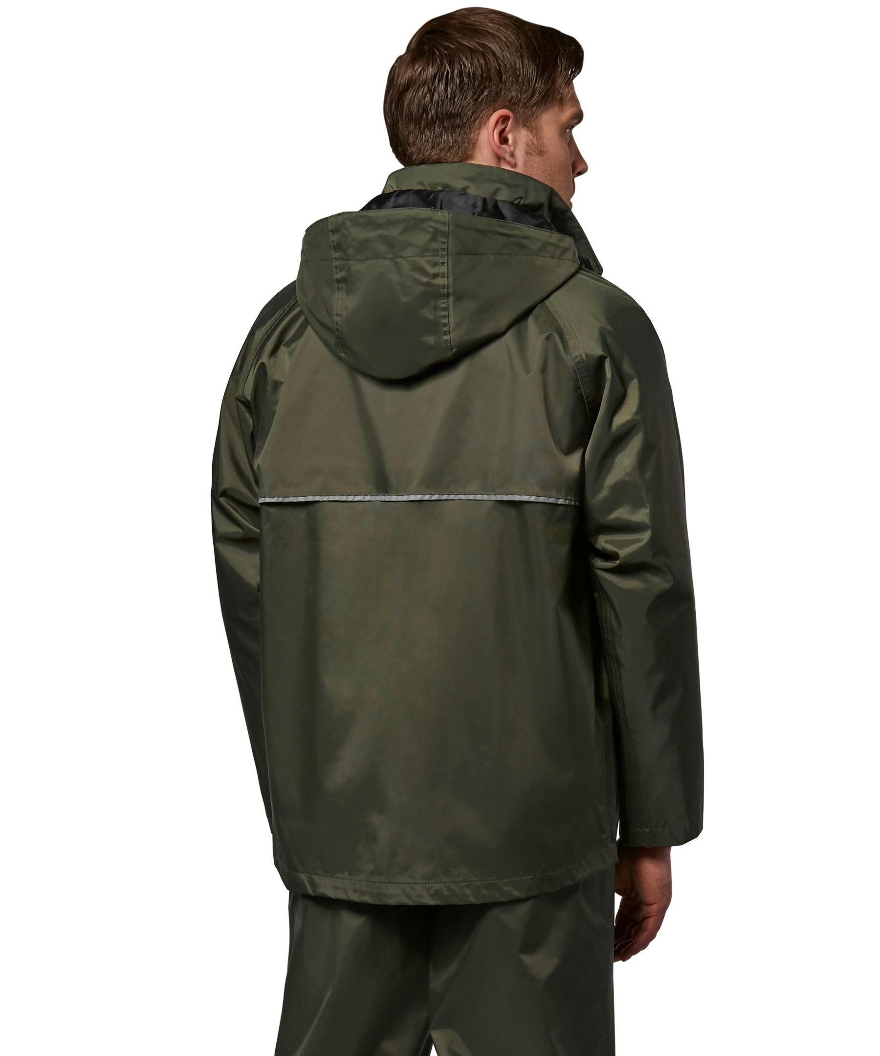 Viking Men's Green Journeyman 420D Hooded Jacket