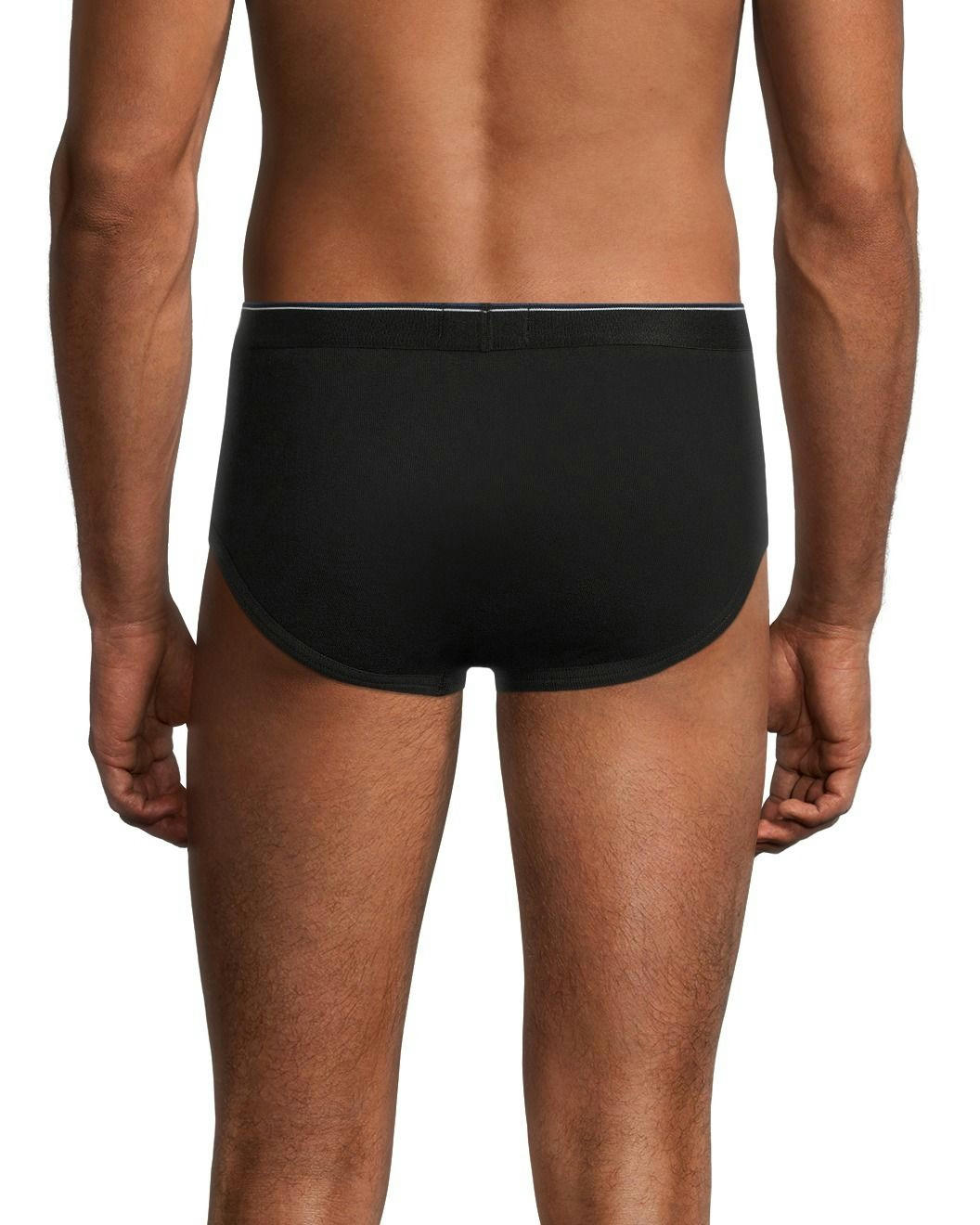 Denver Hayes Men's 3 Pack Yarn Dye Basic Briefs