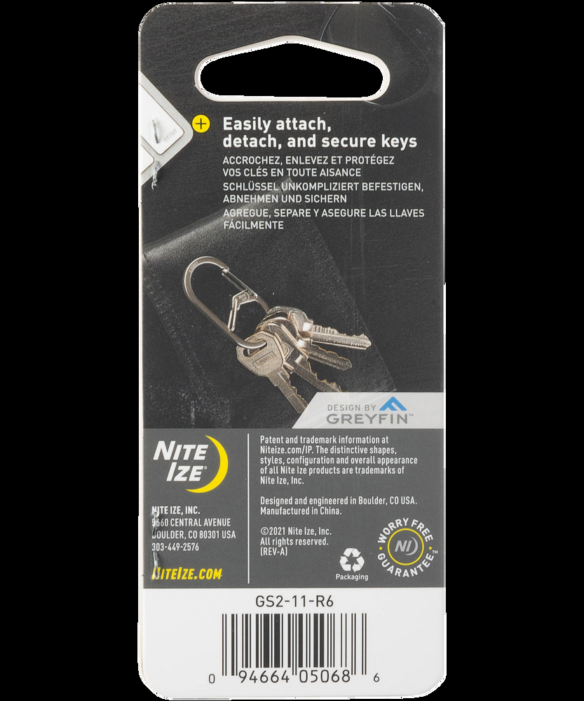 Nite Ize G-Series 2 Stainless Steel Keys Holder Carabinder