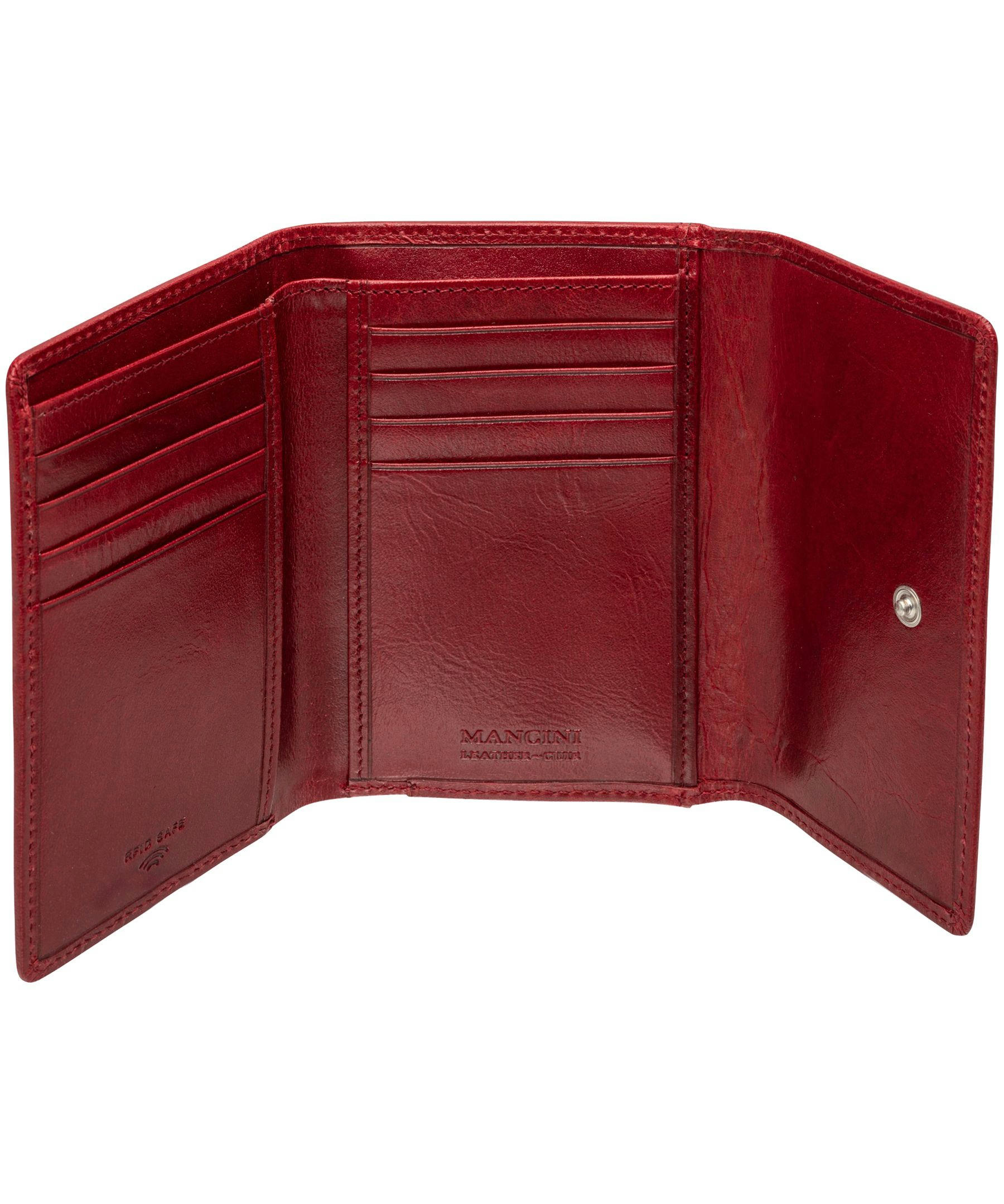 South Beach Women's RFID Secure Medium Clutch Wallet