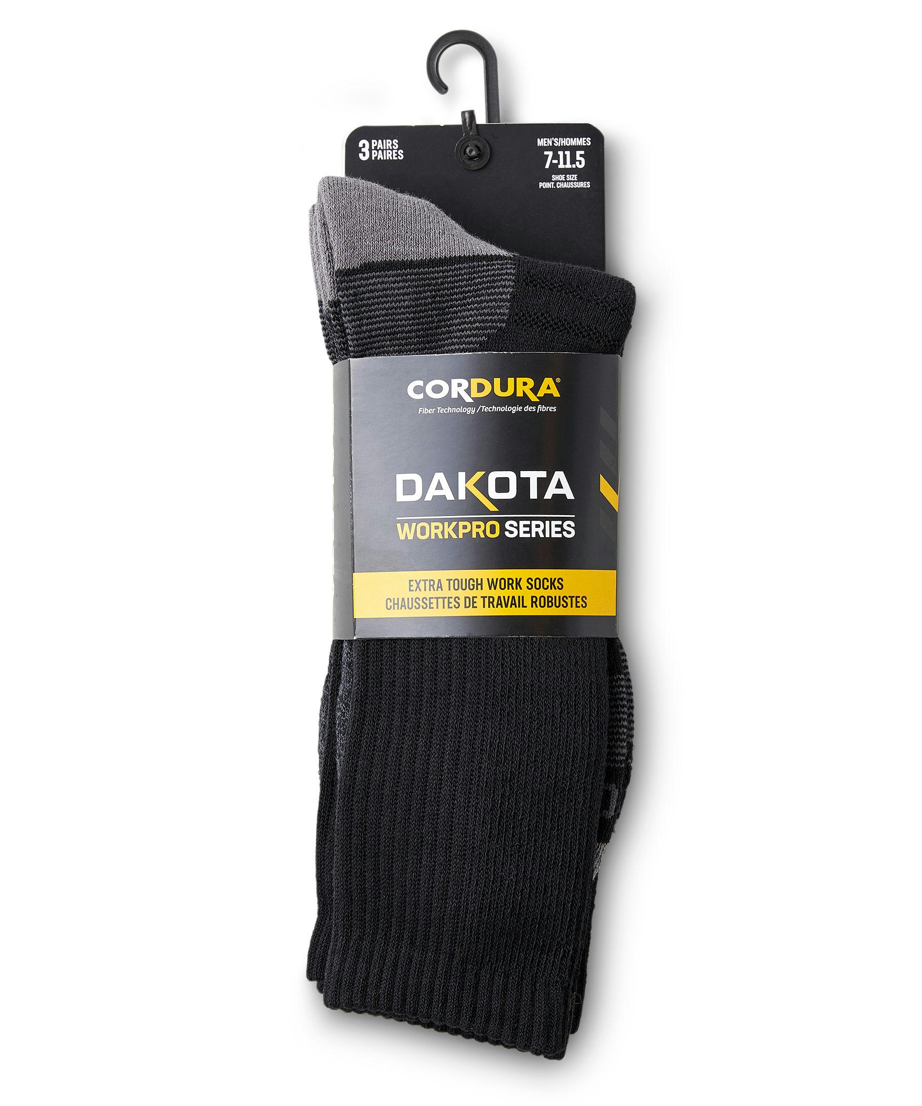 Men's 3 Pack Cordura® Freshtech® Work Boot Socks