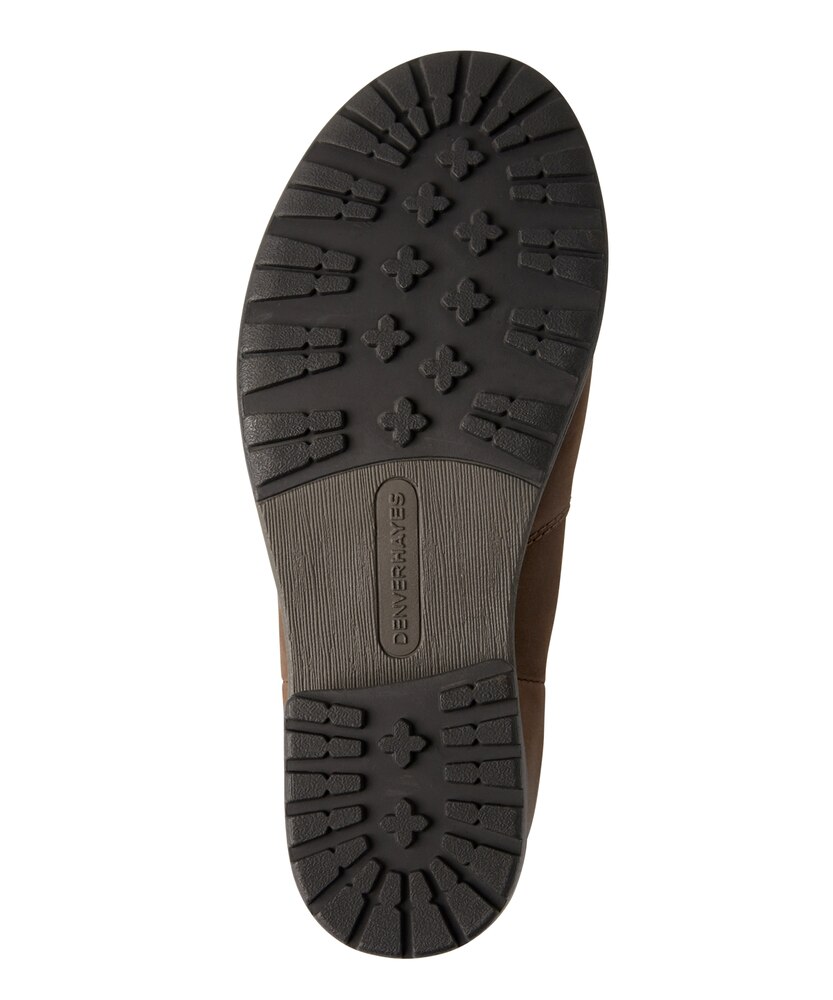 Denver Hayes Women's Ainsley Quad Comfort Leather Chelsea Boots - Brown