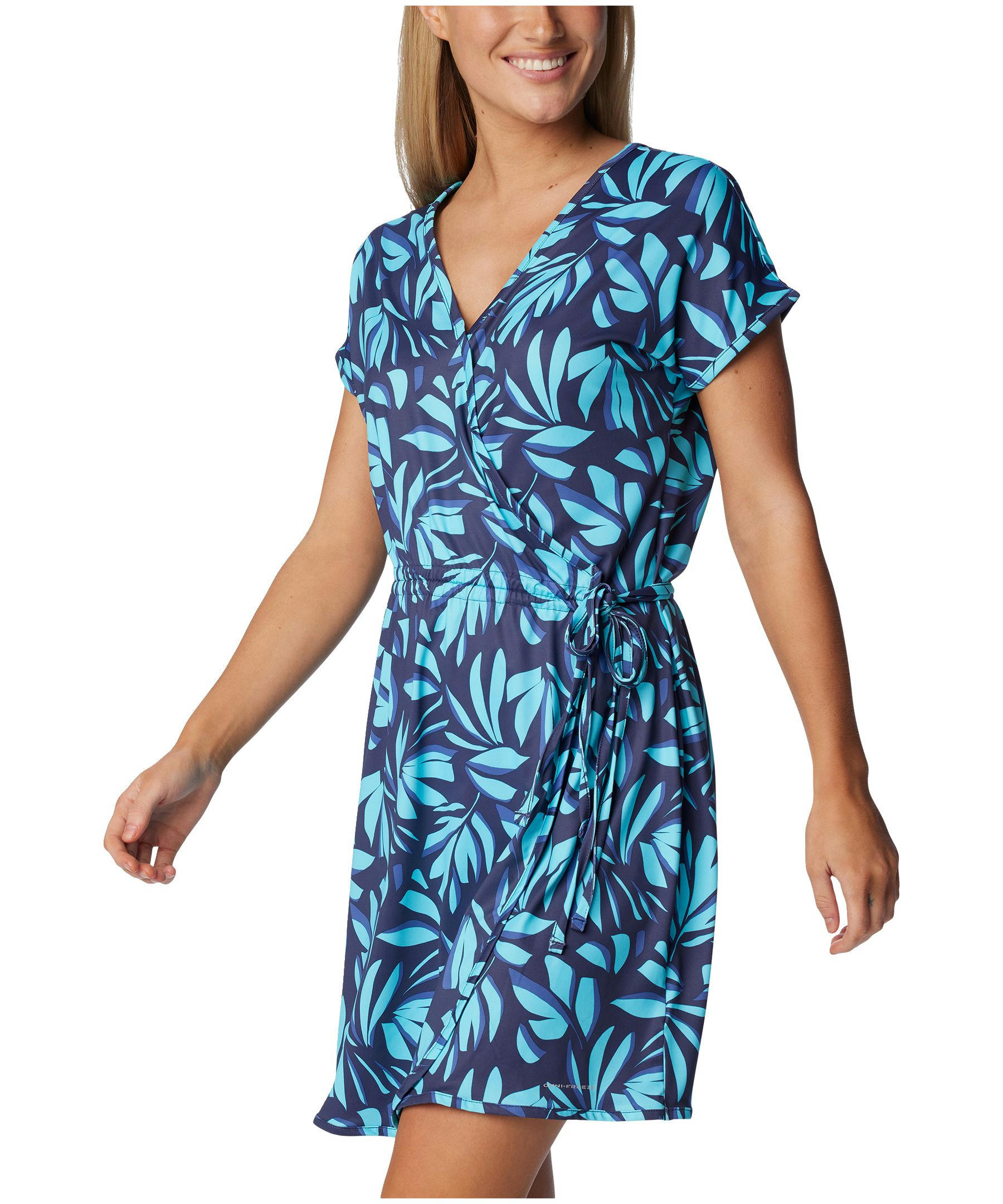 Columbia Women's Chill River Omni-Shade™ Short Sleeve Wrap Dress