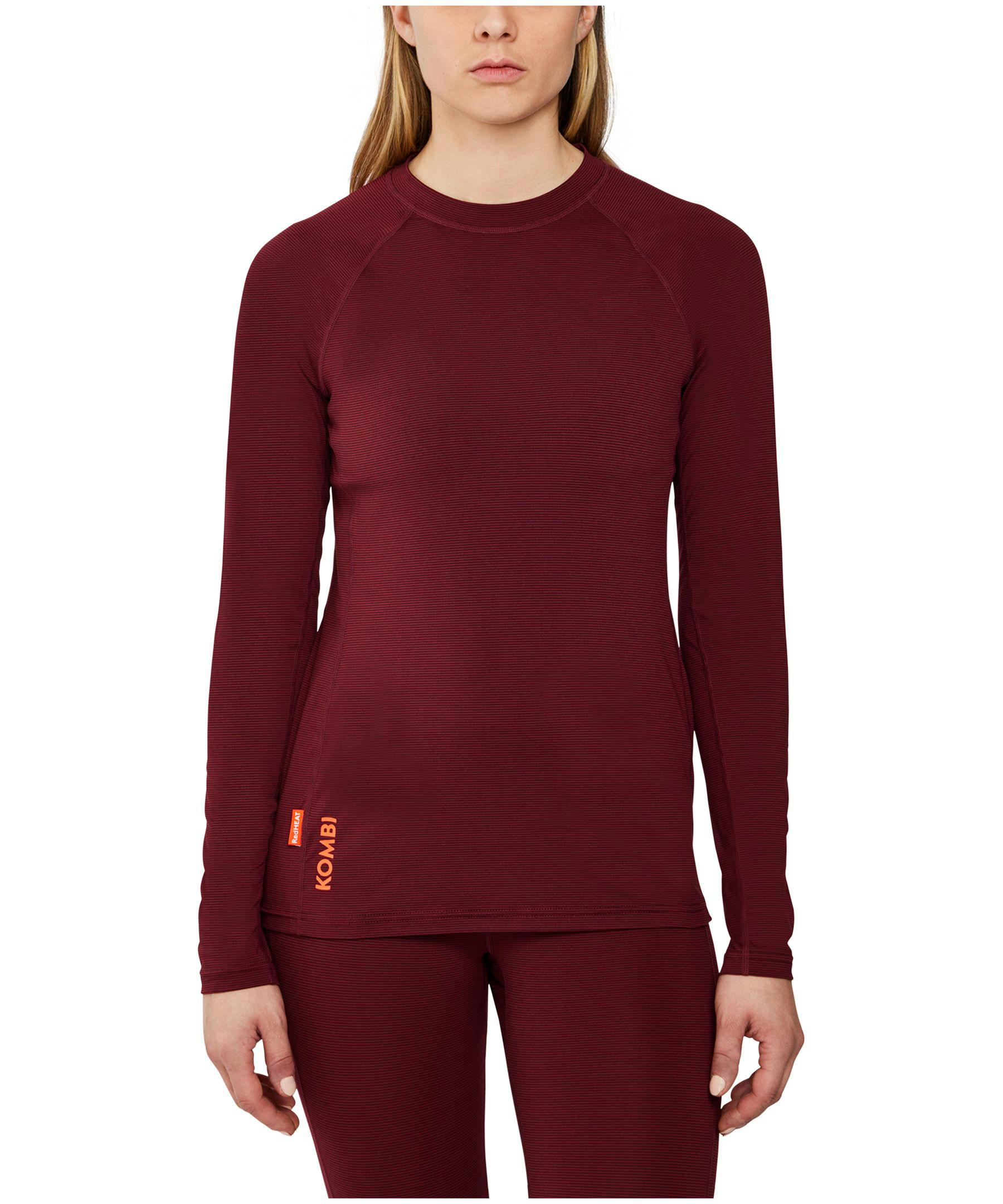 Kombi Women's Redheat Active Crew Neck Baselayer Top