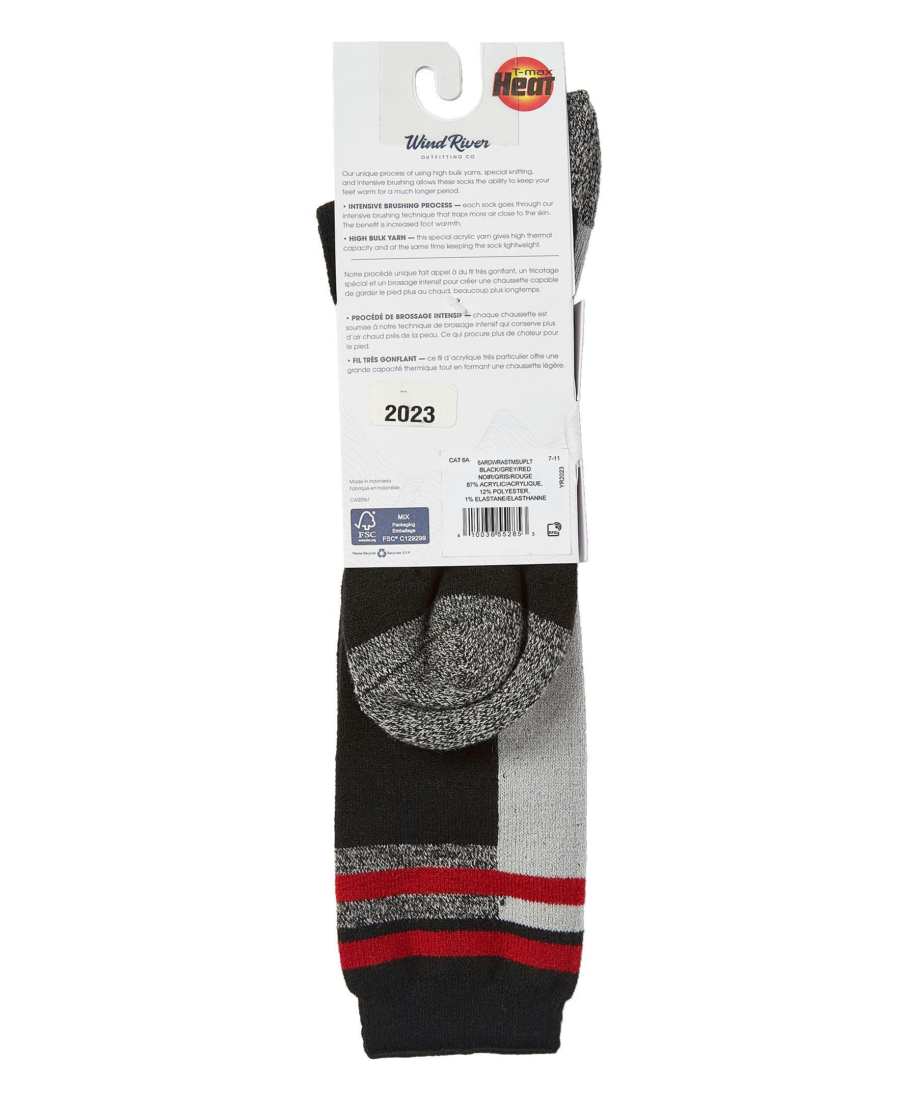 WindRiver Men's TMAX Heat Super Lite Boot Socks