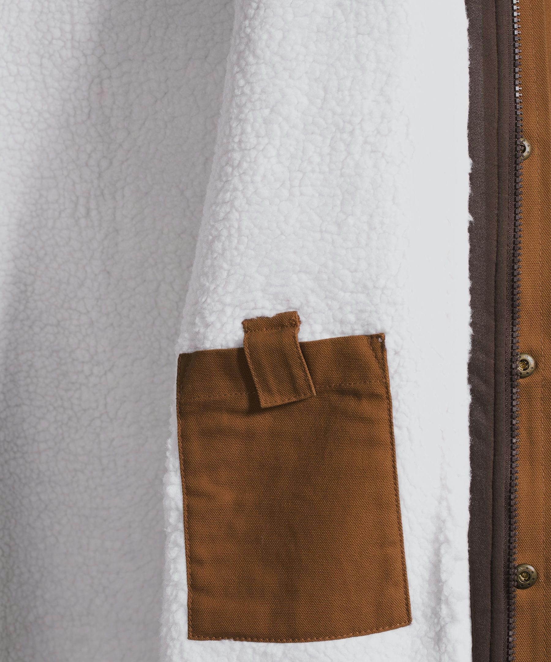 Dakota WorkPro Series Men's Sherpa Lined Hooded Duck Work Shirt