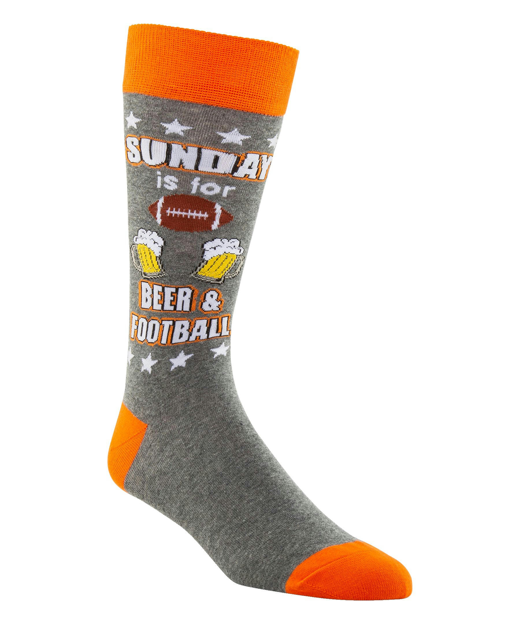 Denver Hayes Men's Novelty Beer Pattern Crew Socks