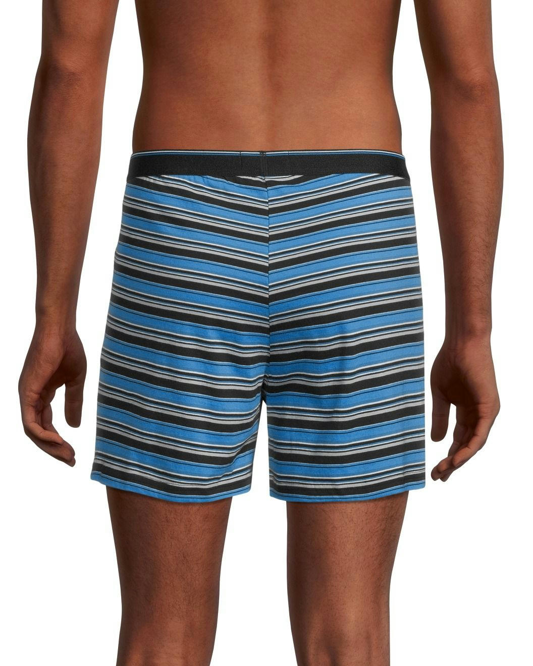 Denver Hayes Men's 2 Pack Yarn Dye Loose Fit Boxer Briefs