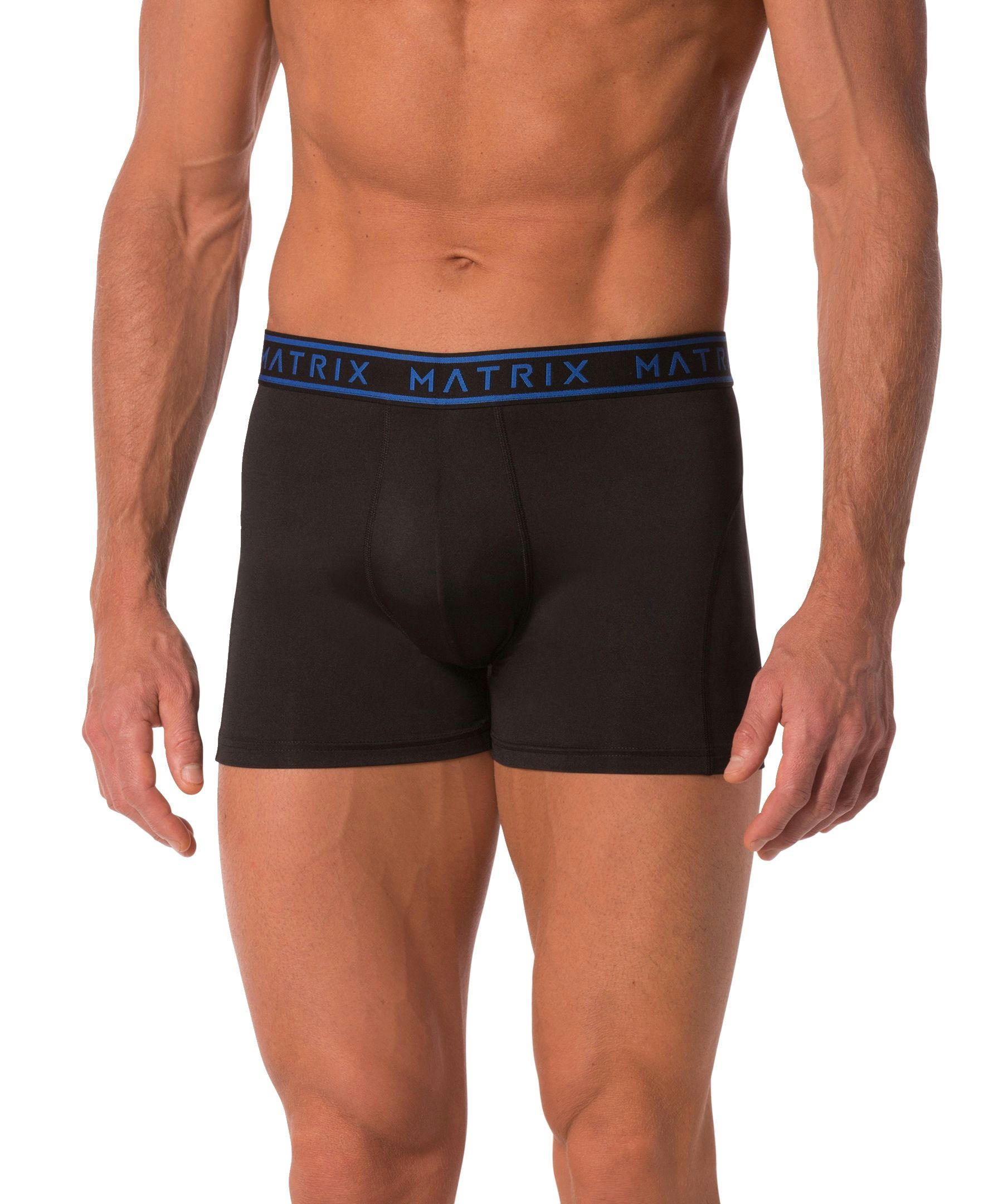 Matrix Men's 2-Pack Microfibre Trunk Briefs