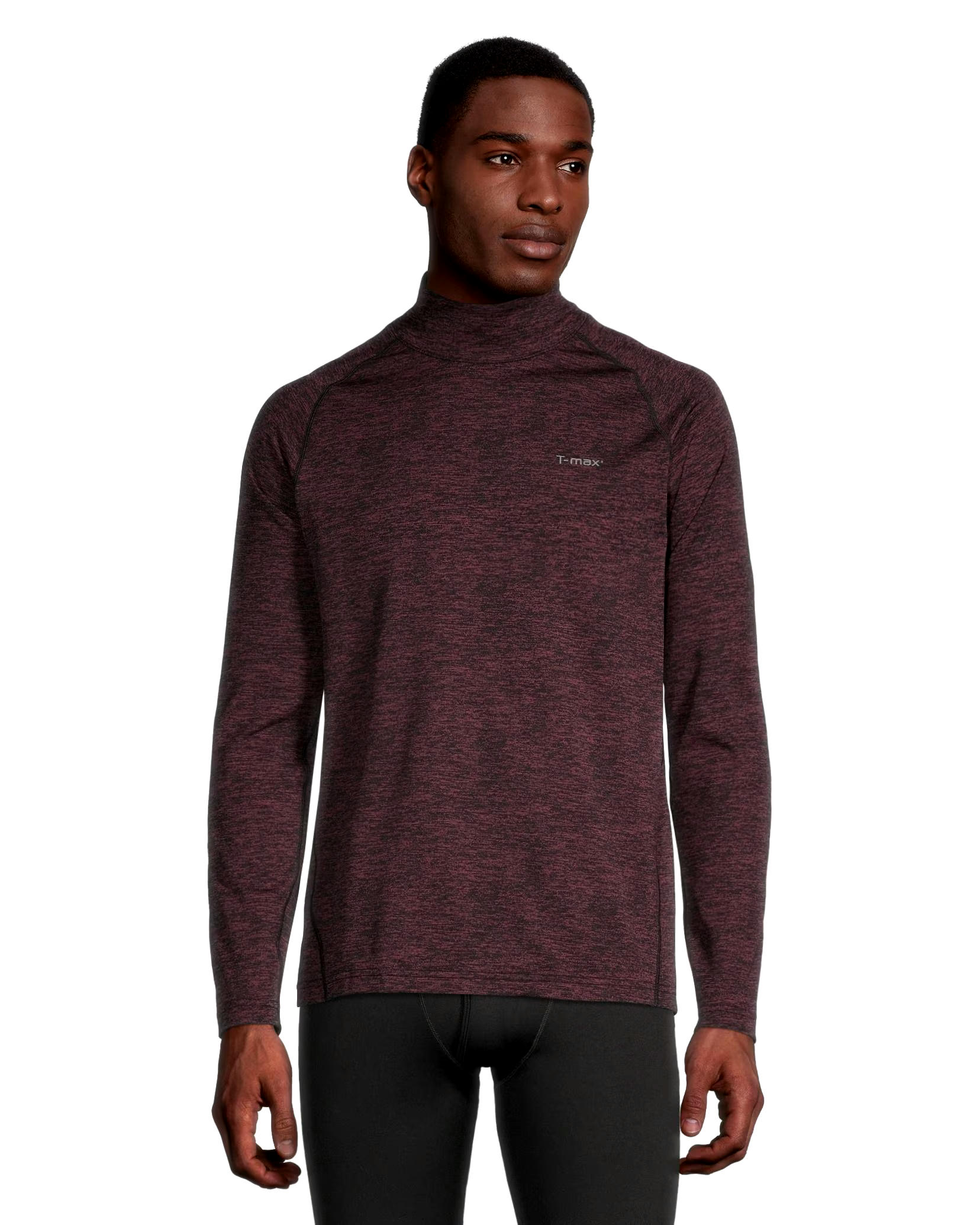 WindRiver Men's T-Max Mock Neck Baselayer Top
