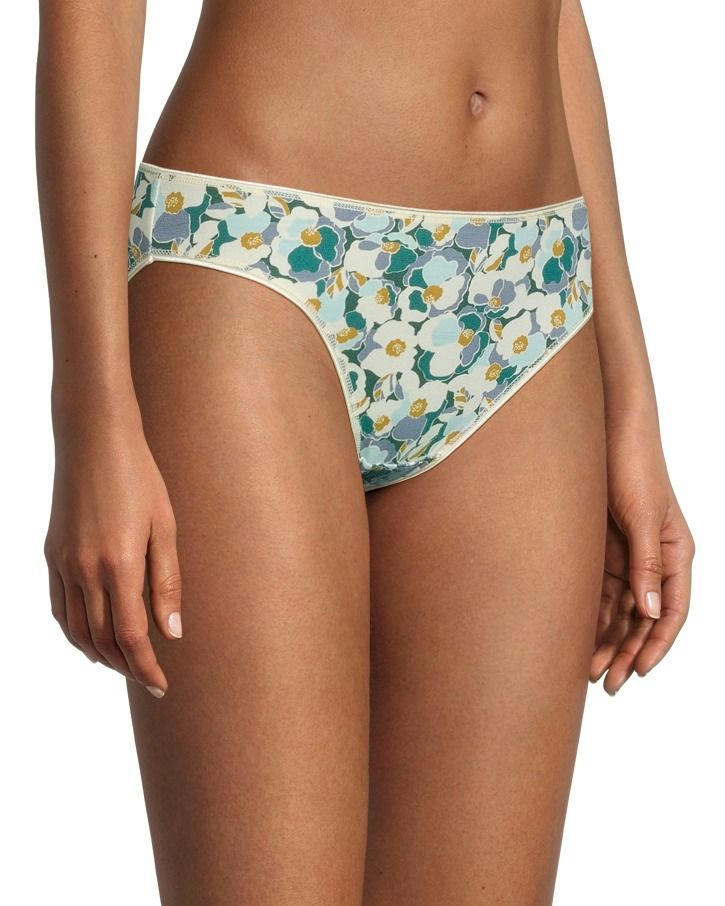 Denver Hayes Women's 5 Pack Cotton Stretch Bikini Panty