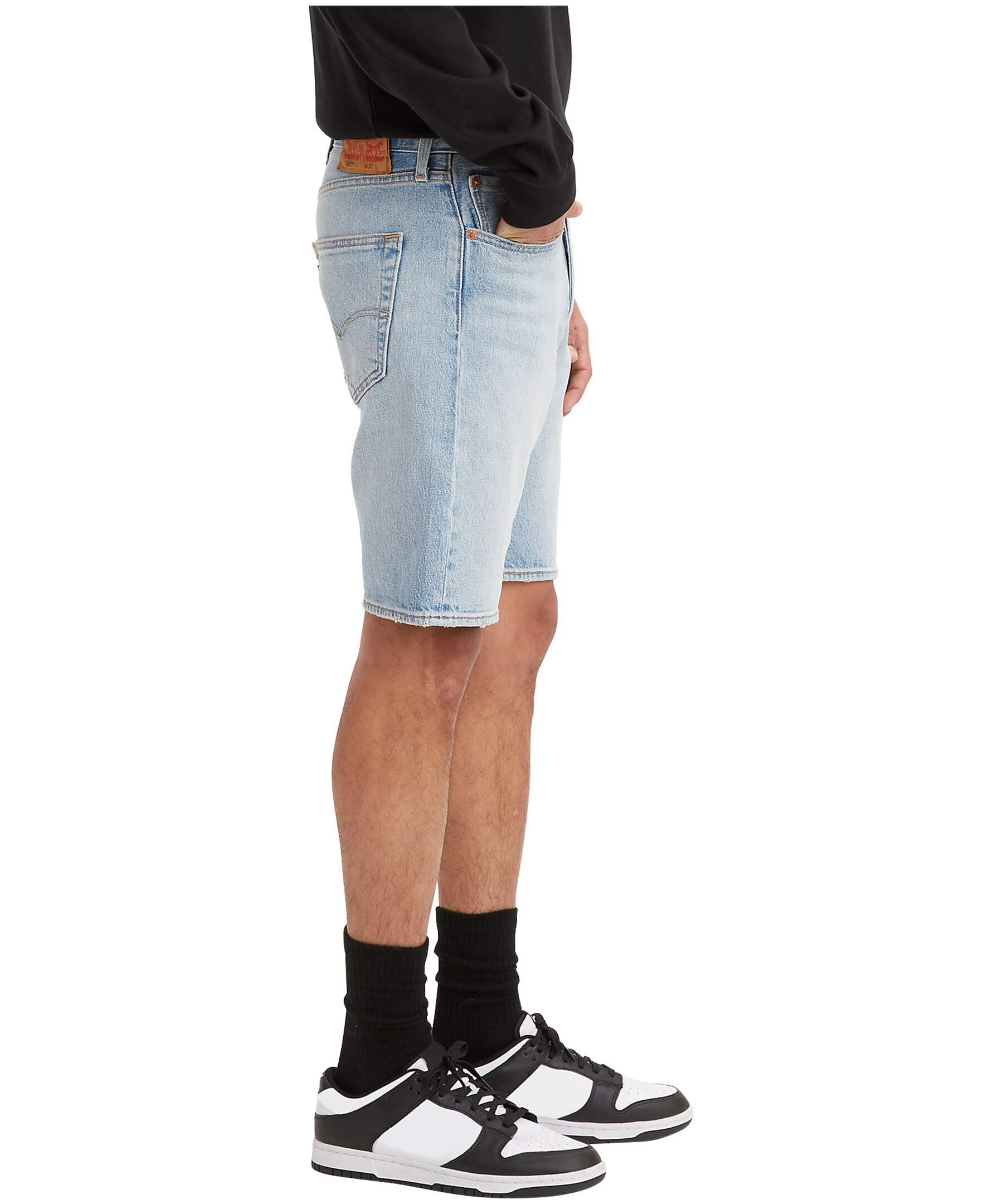 Levi's Men's High Altitudes 501 Mid Rise Straight Leg Hemmed Shorts