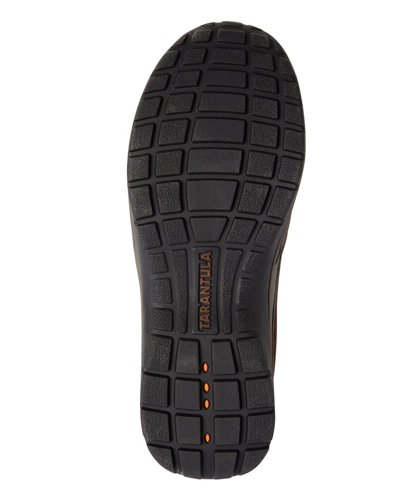 WindRiver Men's Roamer Slip On Quad Comfort Wide Fit Hiking Shoes - Brown