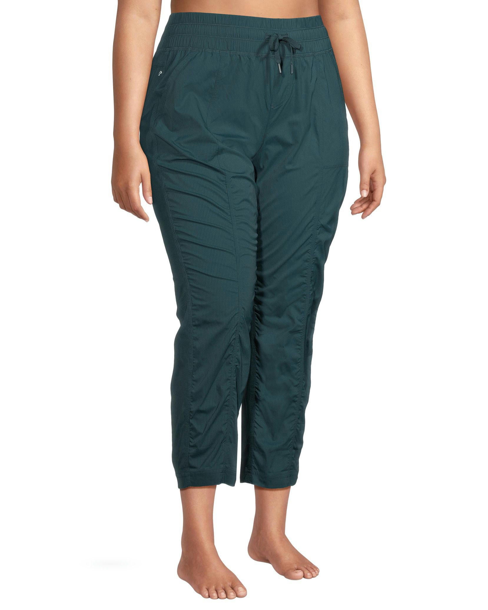 Shambhala Women's Live-In Ease Mid Rise Capri Pants