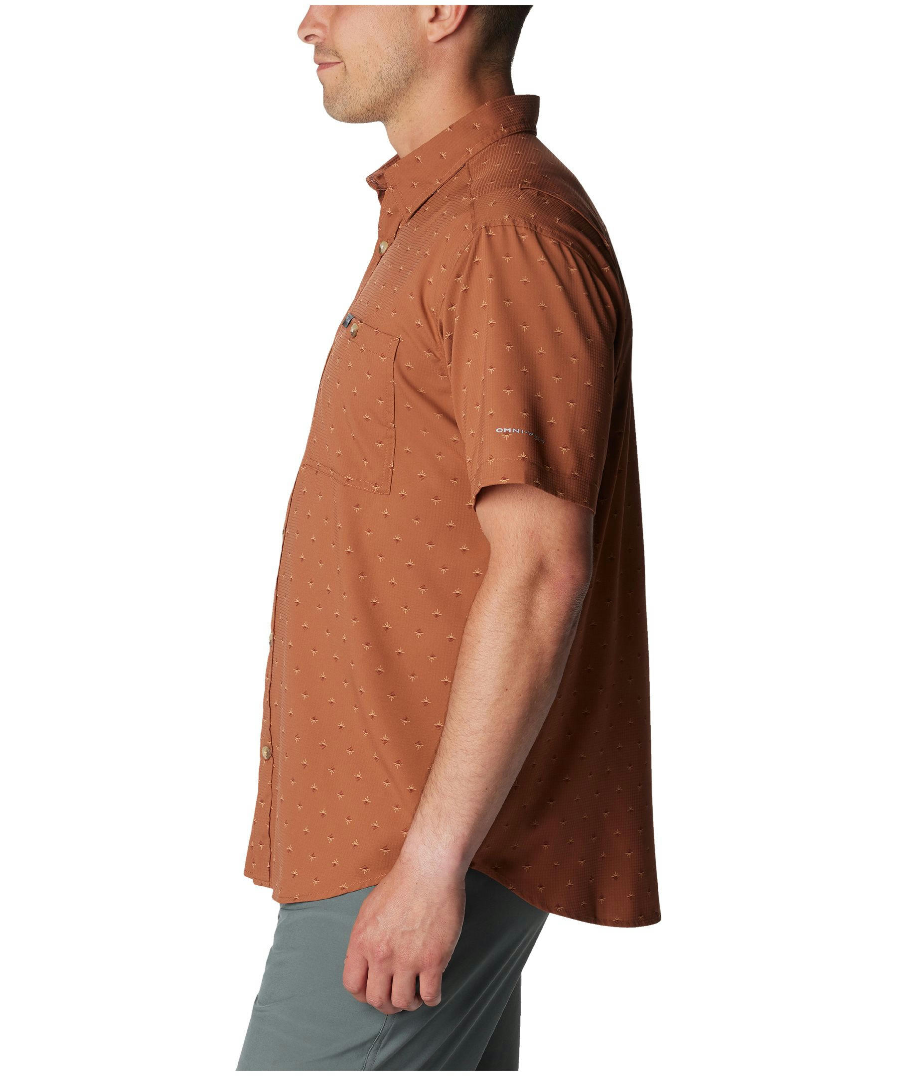 Columbia Men's Utilizer Omni-Shade™ Short Sleeve Printed Shirt