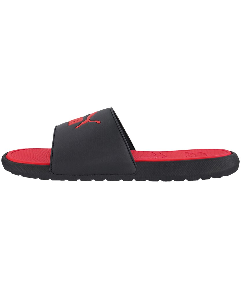 PUMA Men's Cool Cat 2.0 Slide - Black/Red