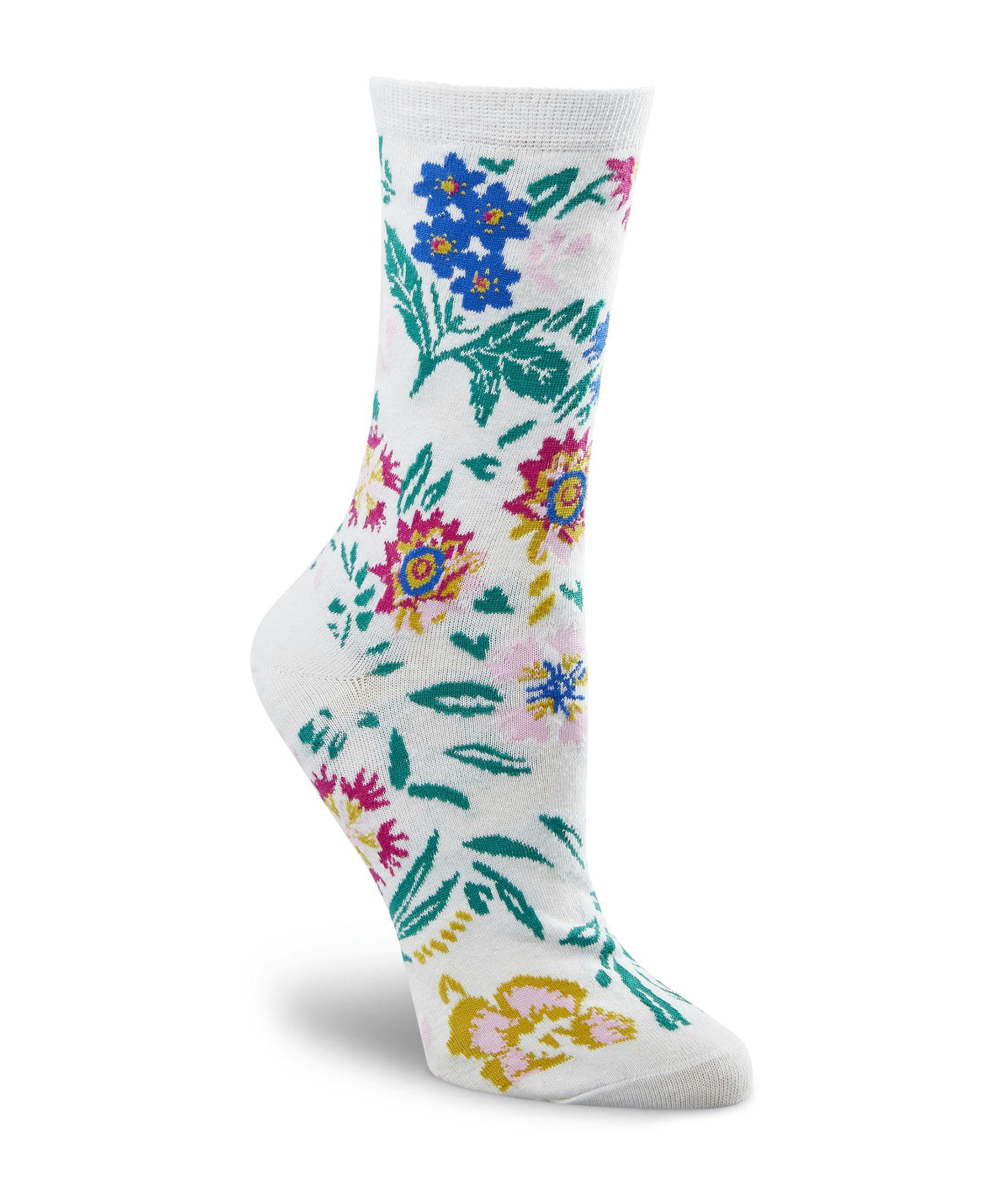 Denver Hayes Women's Patterned Crew Socks