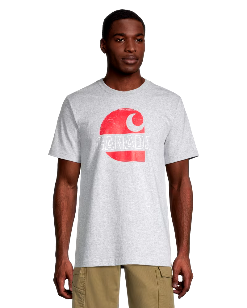 Carhartt Men's Loose Fit Heavyweight Cotton Crewneck Graphic T Shirt