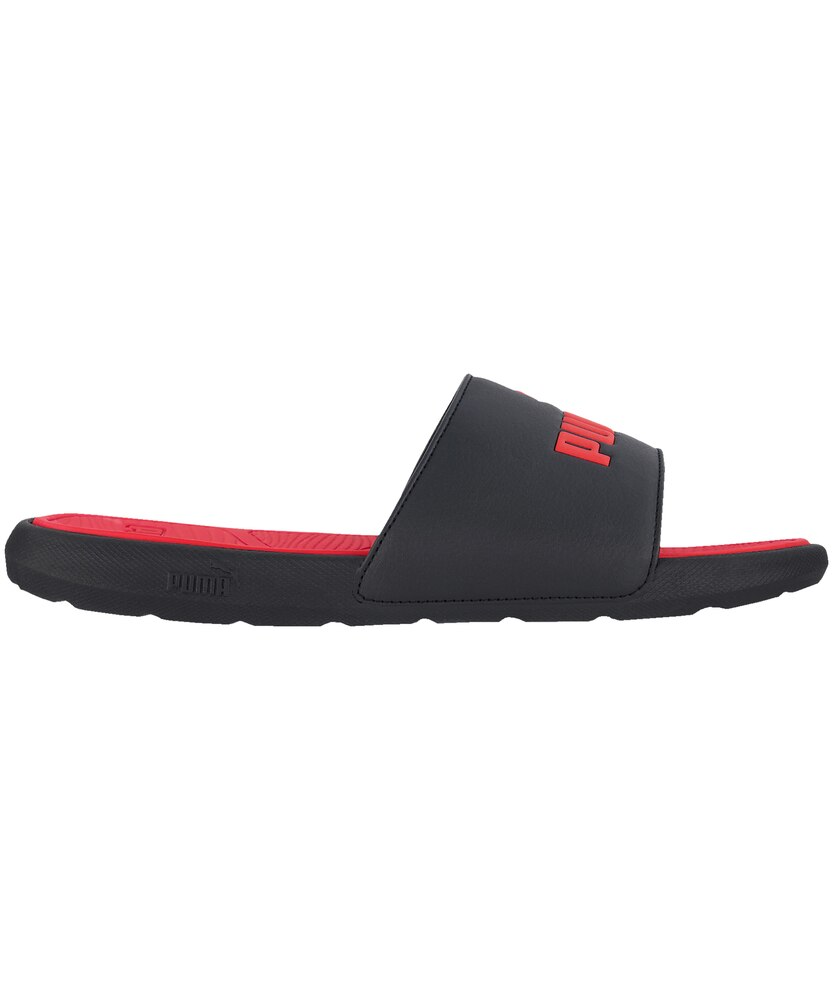 PUMA Men's Cool Cat 2.0 Slide - Black/Red