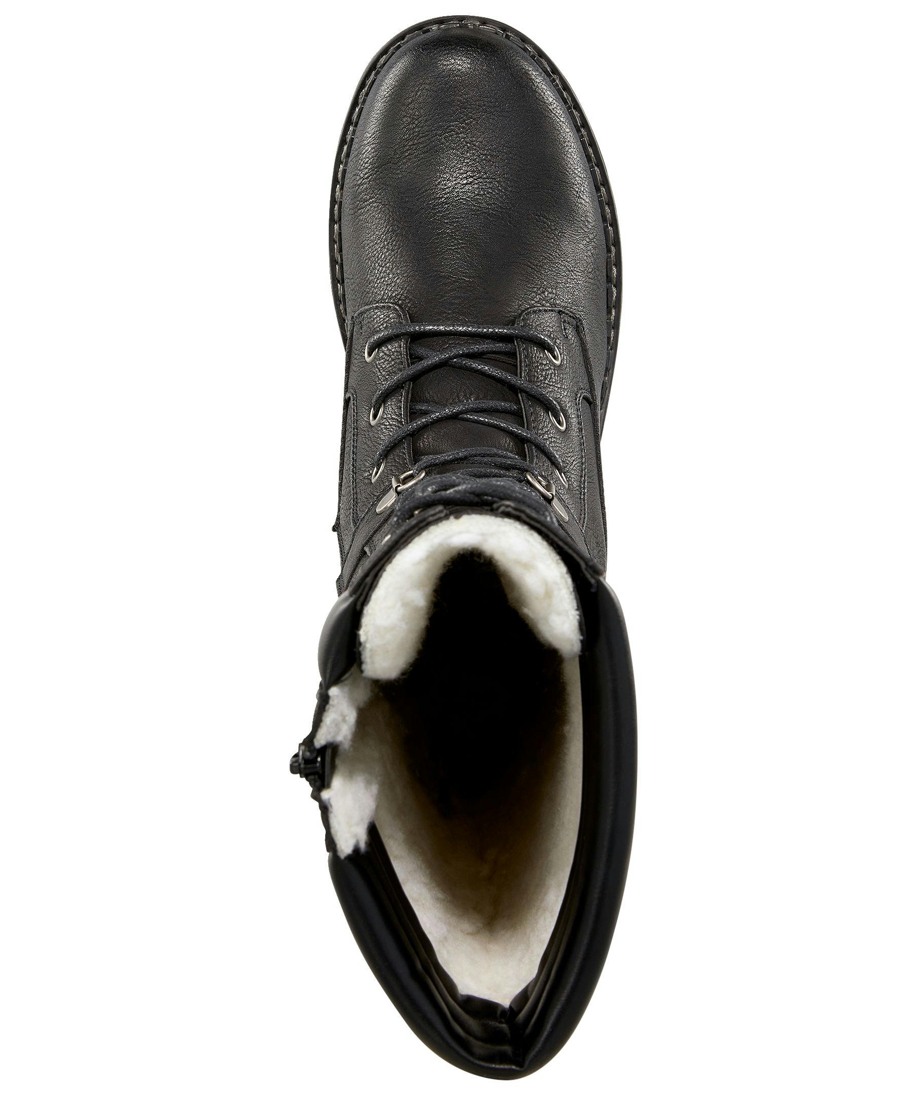 Denver Hayes Women's Laura Low Lug Sole Lace-Up Boots