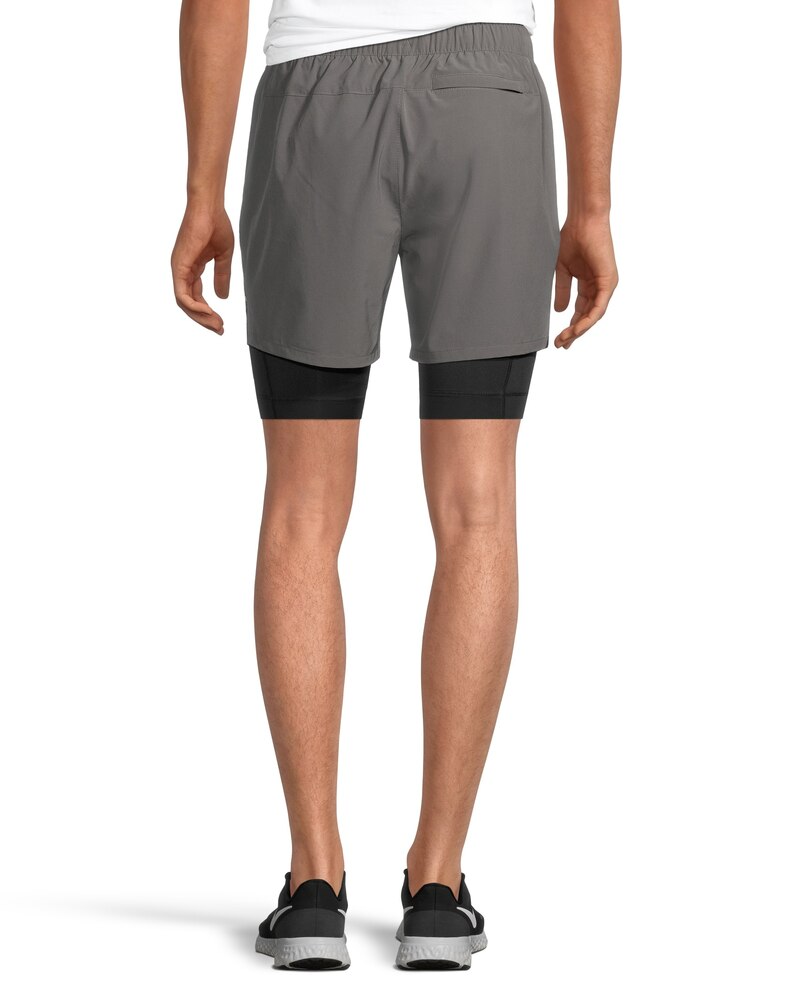 Matrix Men's 2-in-1 Mid Rise Relaxed Fit FreshTech Stretch Woven Shorts