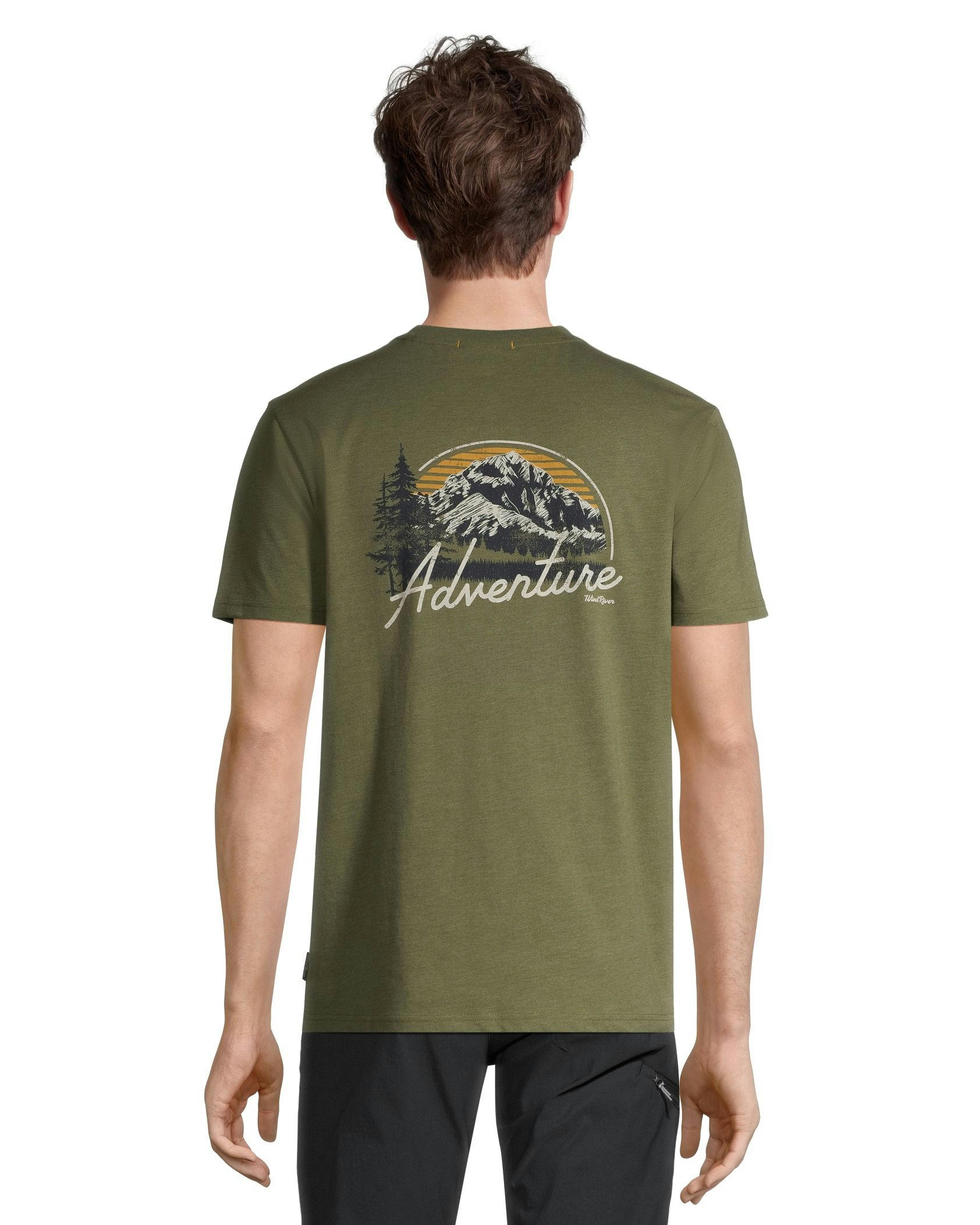 WindRiver Men's Adventure Graphic Short Sleeve T Shirt