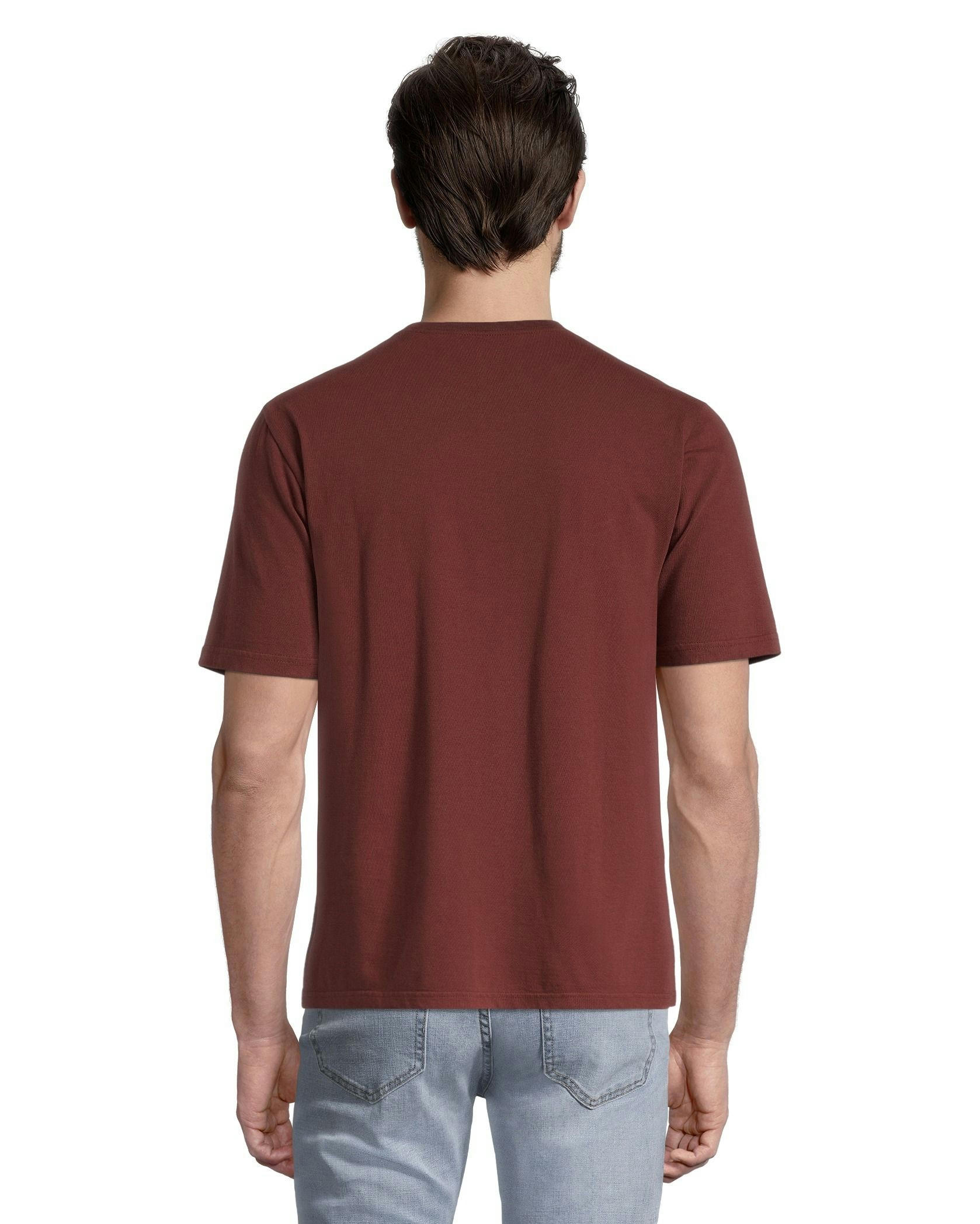 Denver Hayes Men's 50 Wash Classic Fit Crew Neck T Shirt