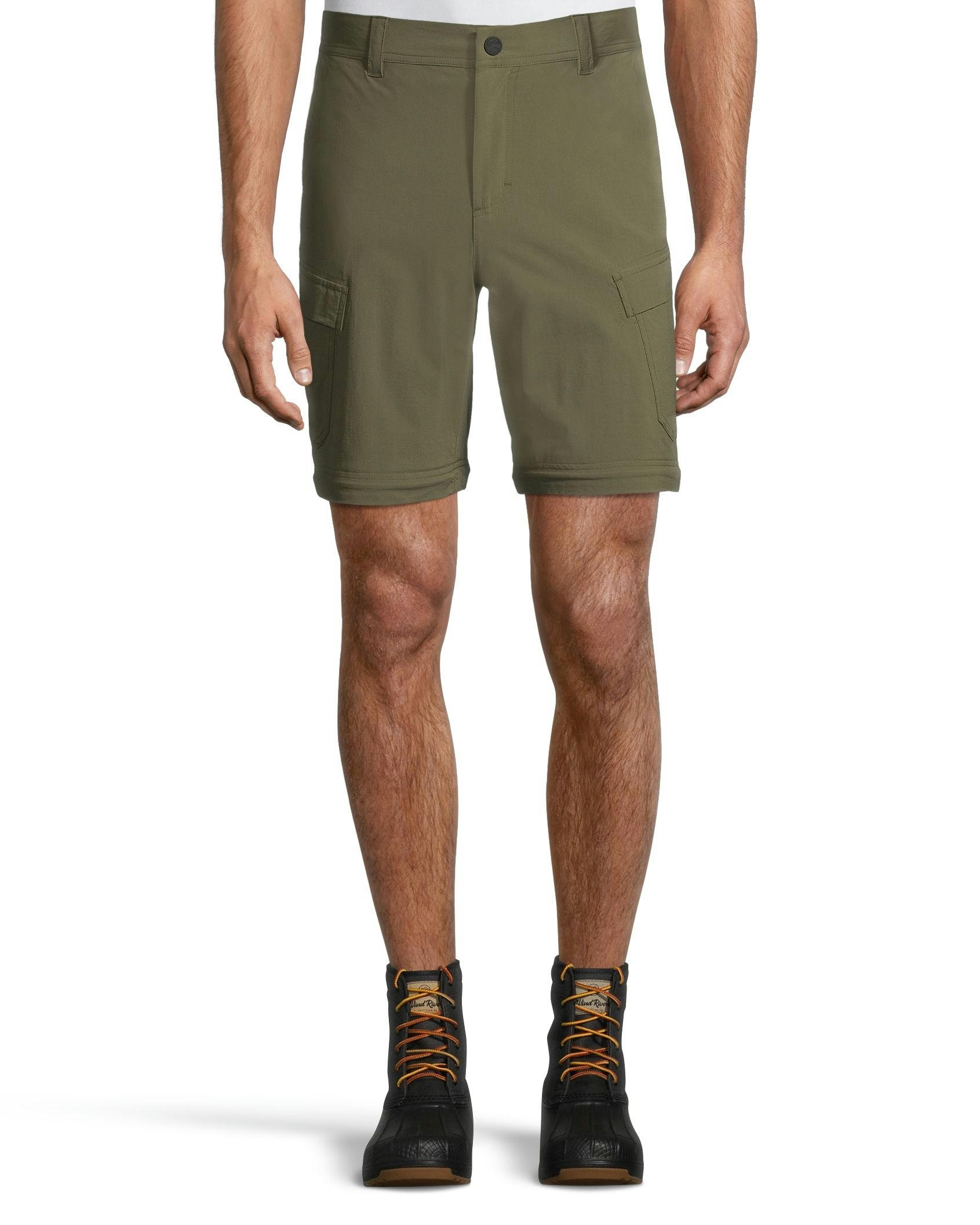 WindRiver Men's Tick and Mosquito Repellent UV Blocker Zip Off Pants