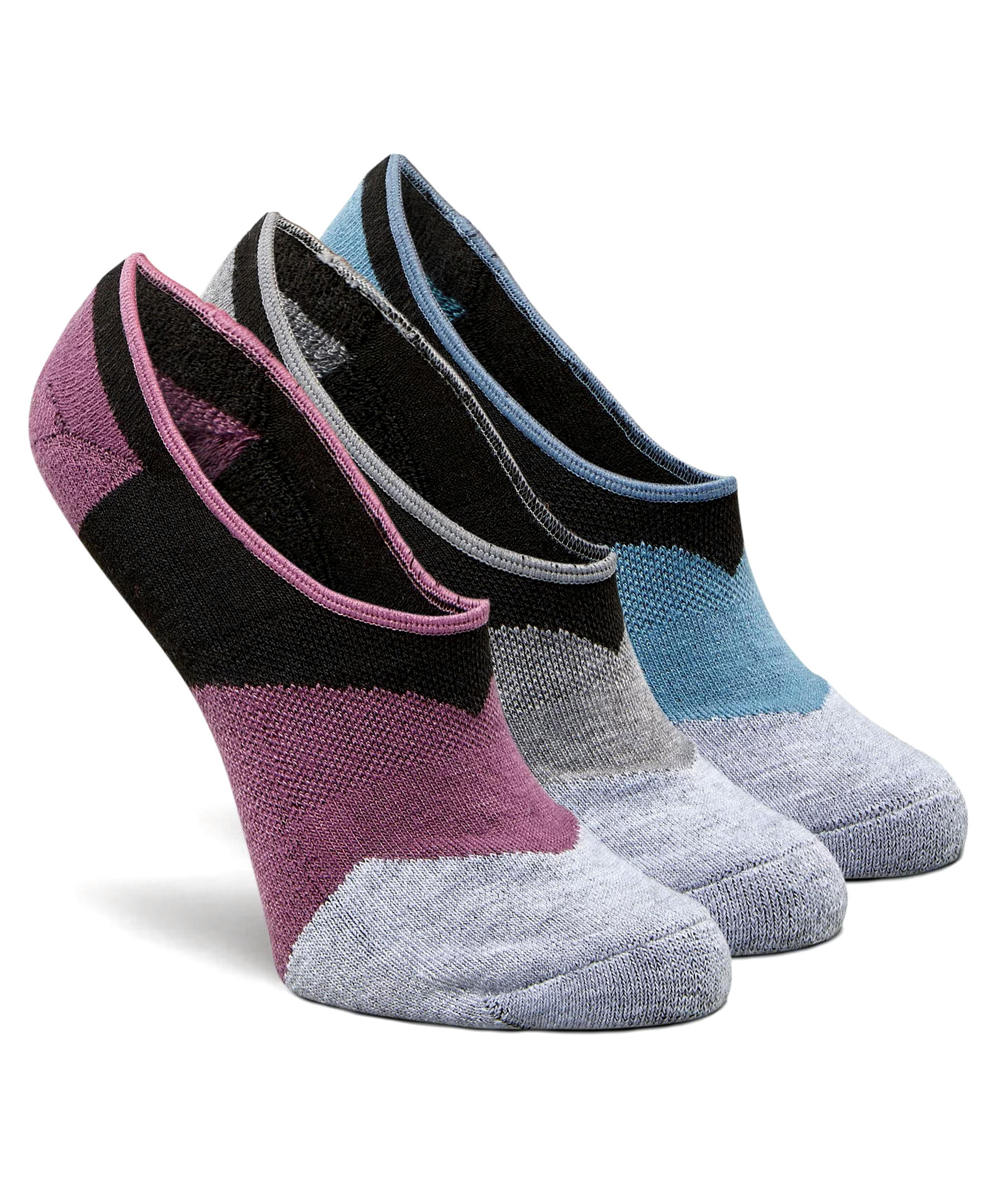 Shambhala Women's 3 Pack Freshtech No Show Sport Socks