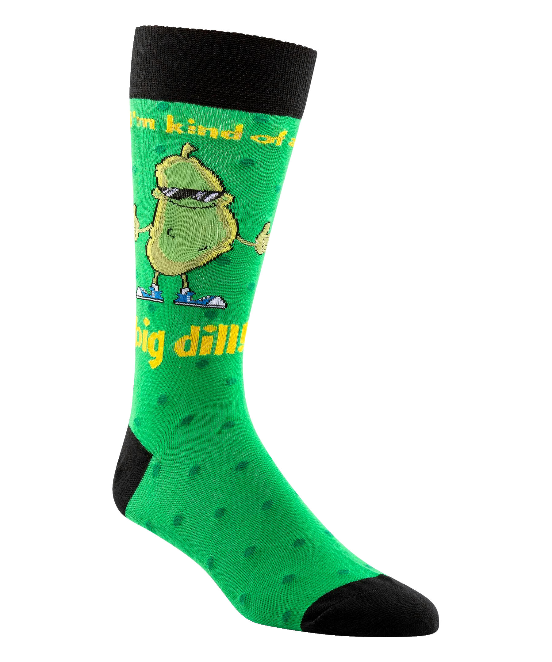 Denver Hayes Men's Novelty Food Pattern Crew Socks