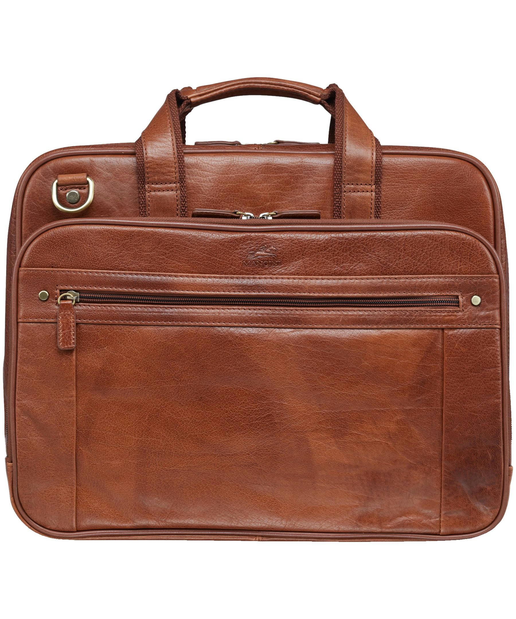 Mancini Arizona Double Compartment Briefcase