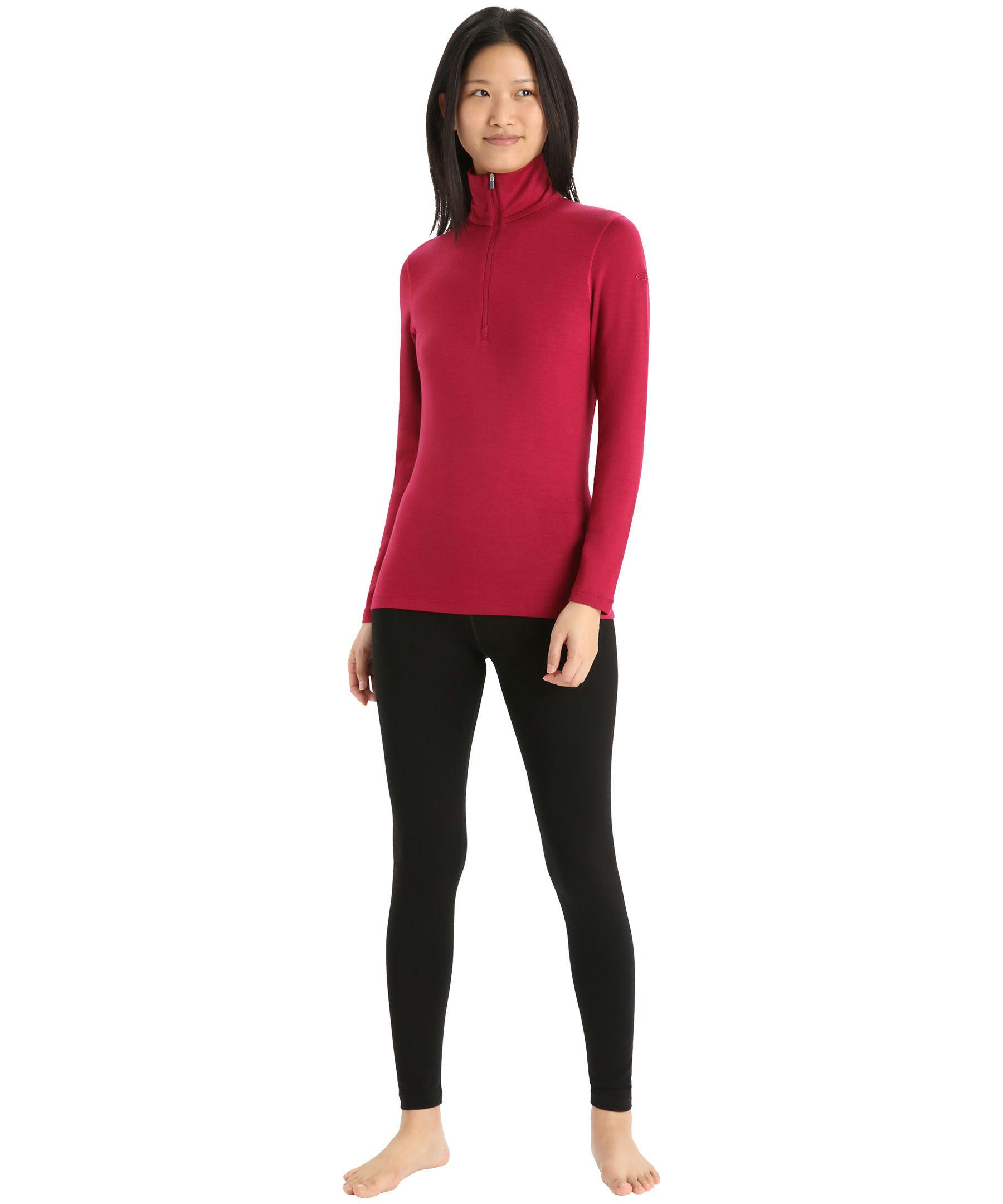 Icebreaker Women's 260 Tech 1/2 Zip Long Sleeve Top