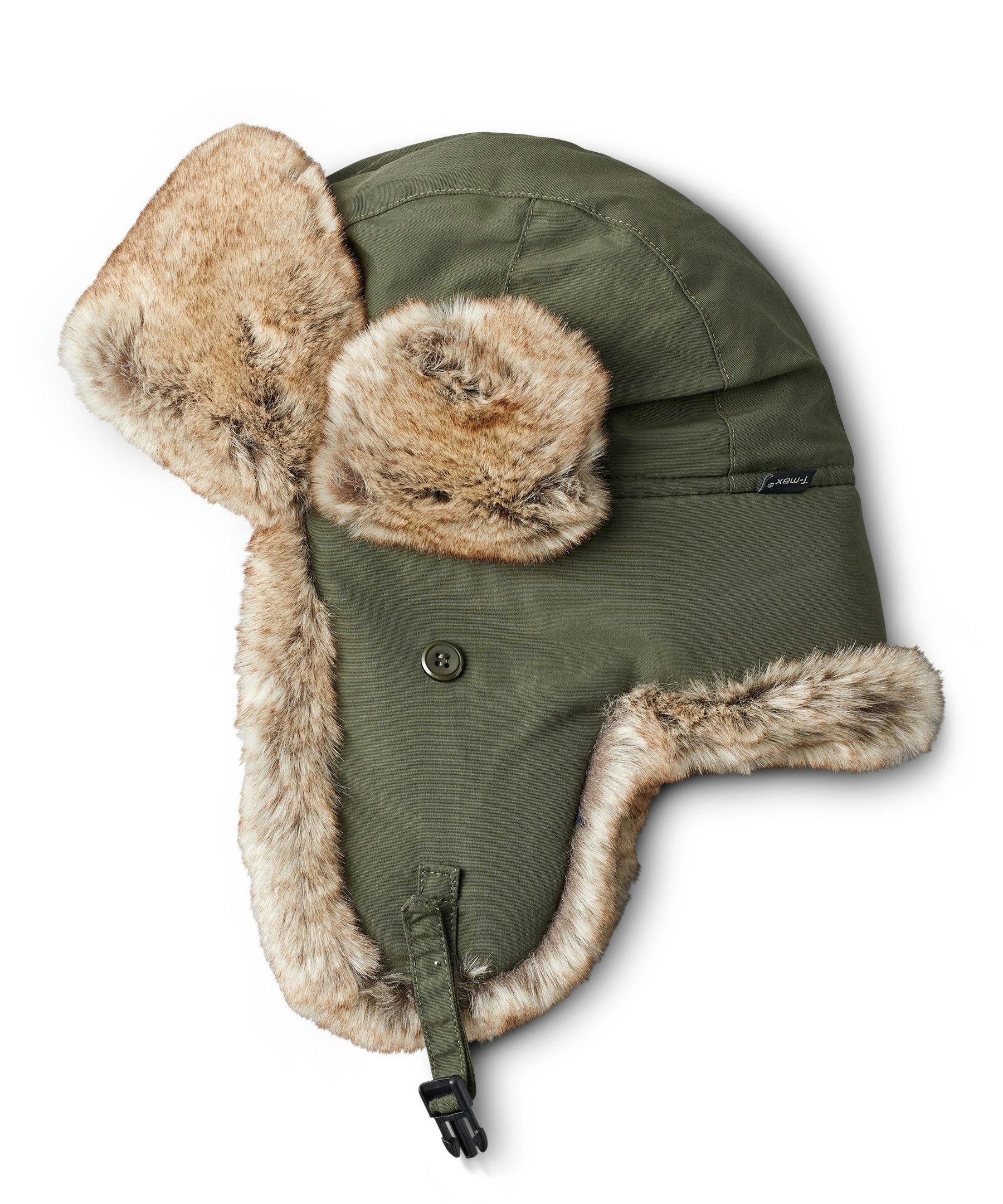 WindRiver Men's T-Max Insulation Nylon Aviator Style Hat