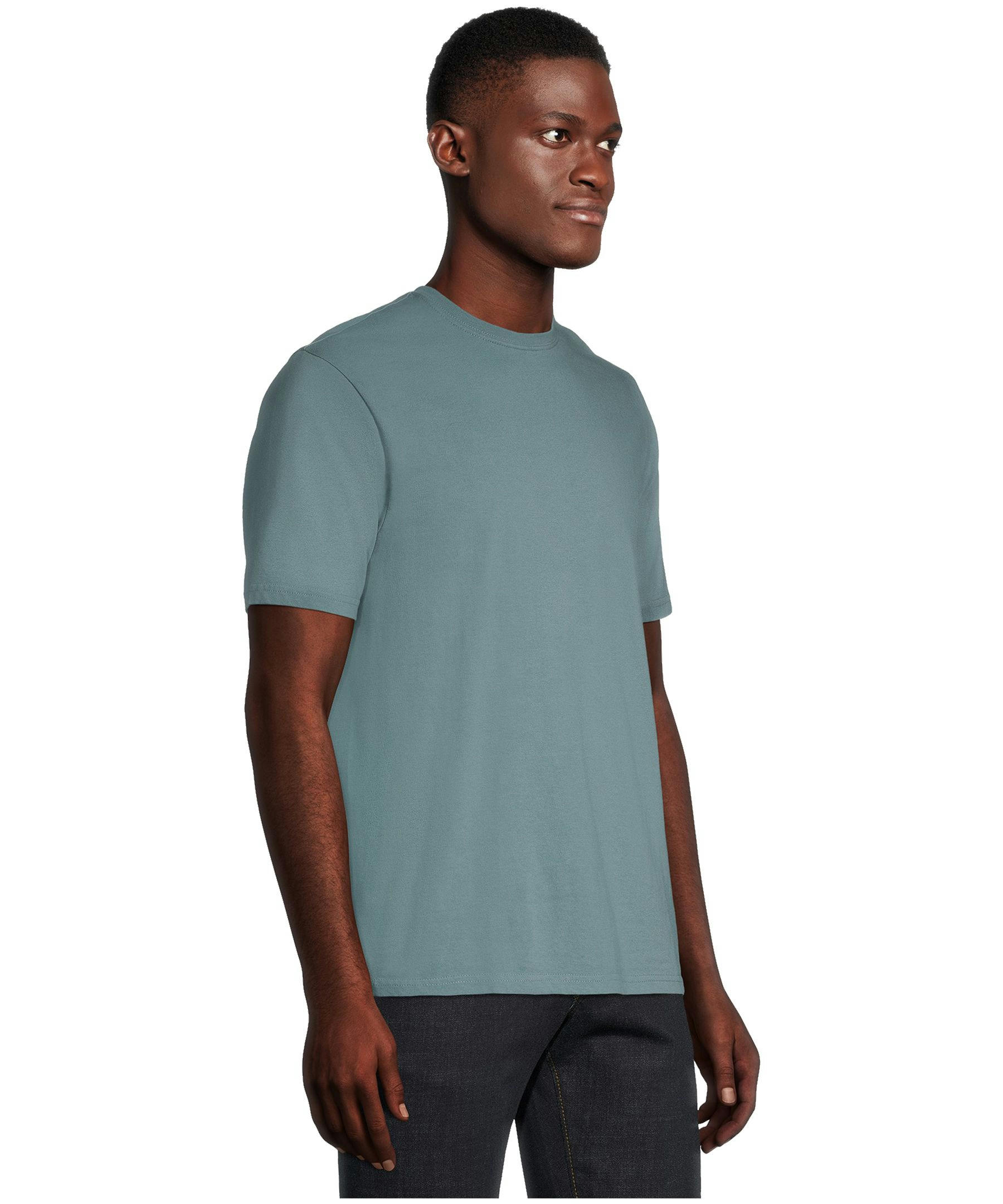 Denver Hayes Men's 50 Wash Classic Fit Crew Neck T Shirt